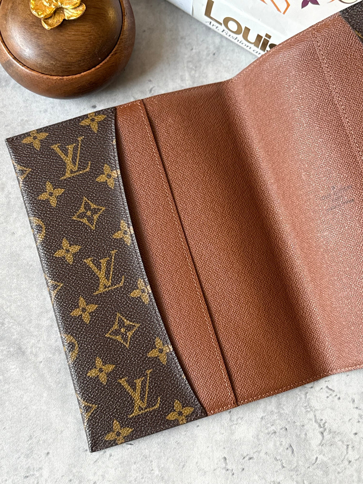 LV Couv Carnet Notebook Cover