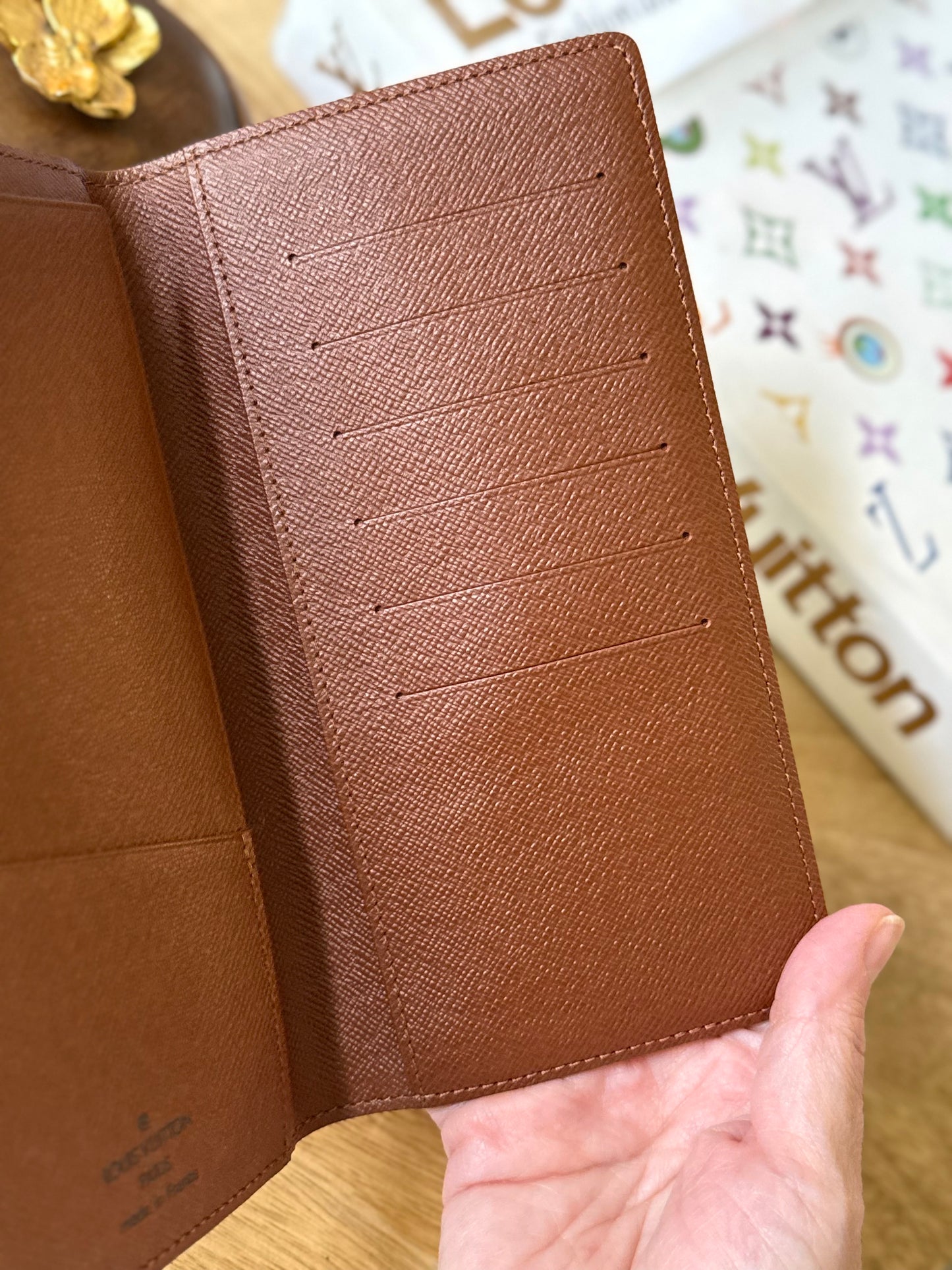 LV Bifold Checkbook Wallet