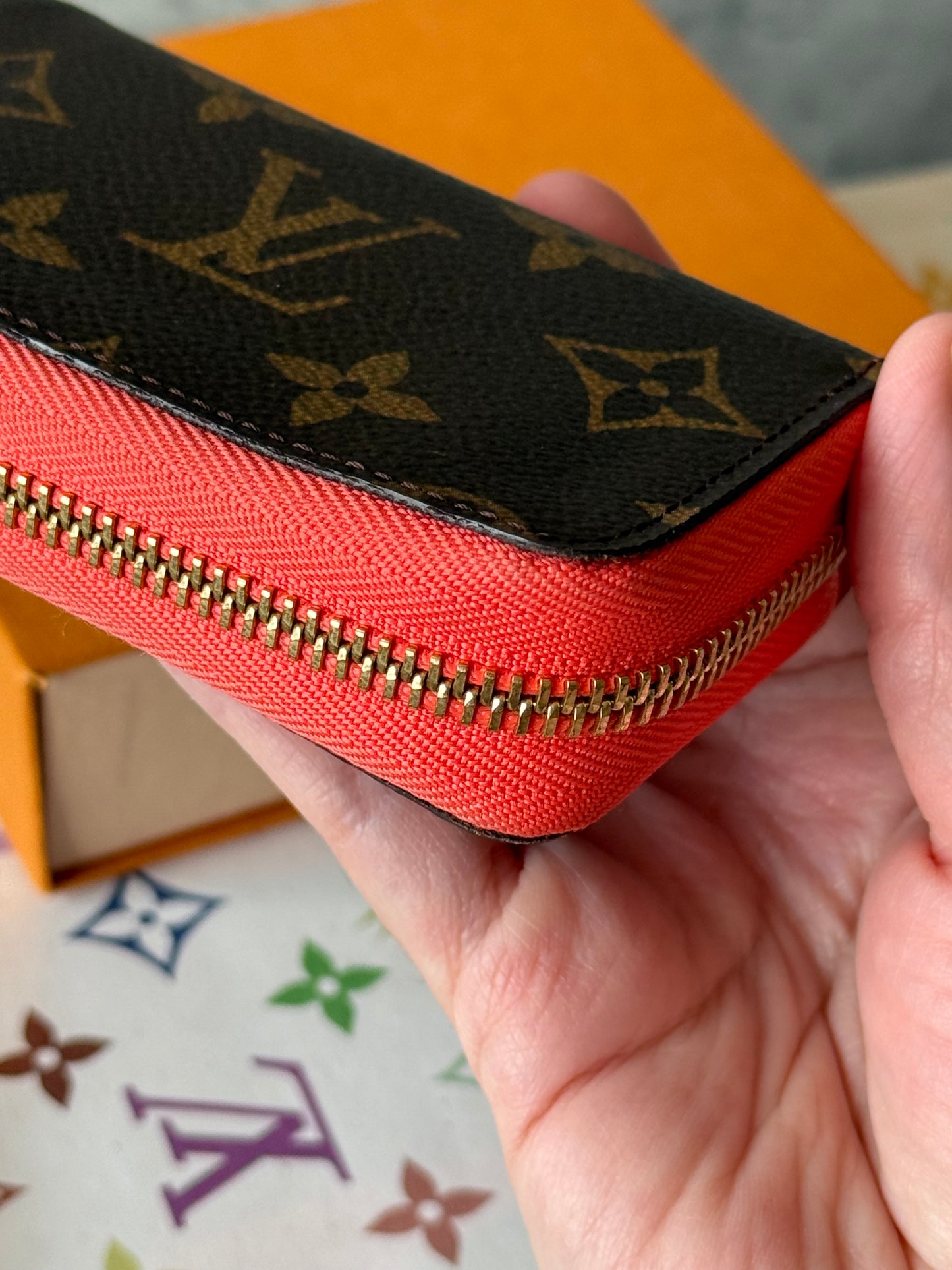 LV Multicartes Poppy Card holder