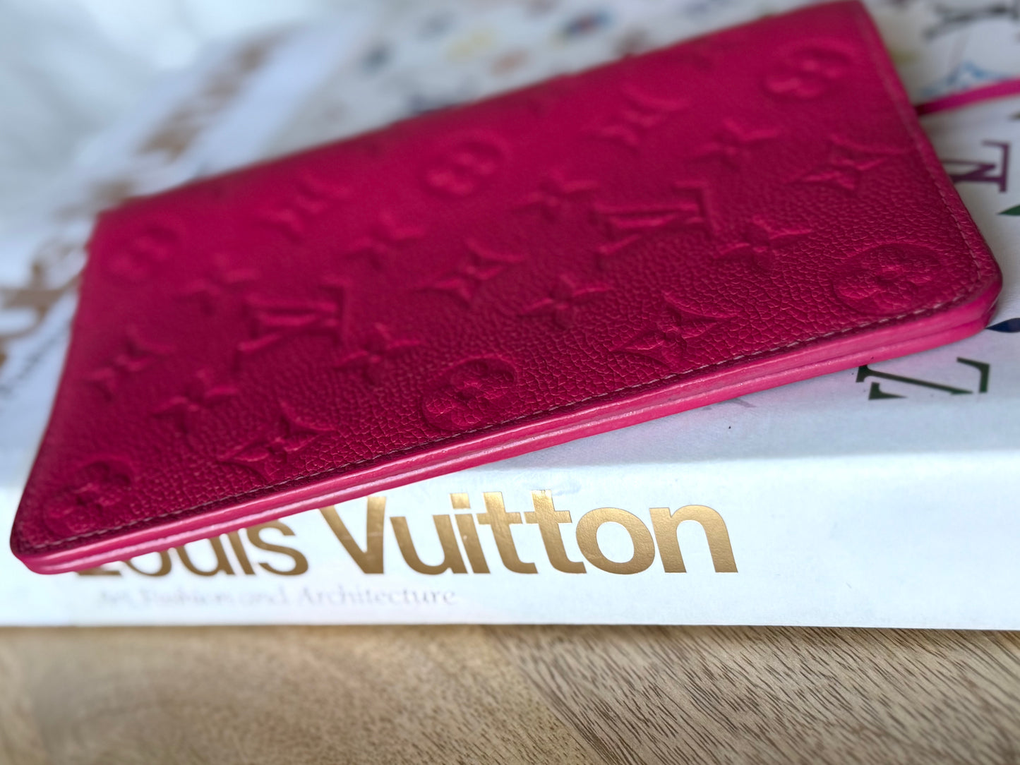 Clemence Notebook Cover Fuchsia