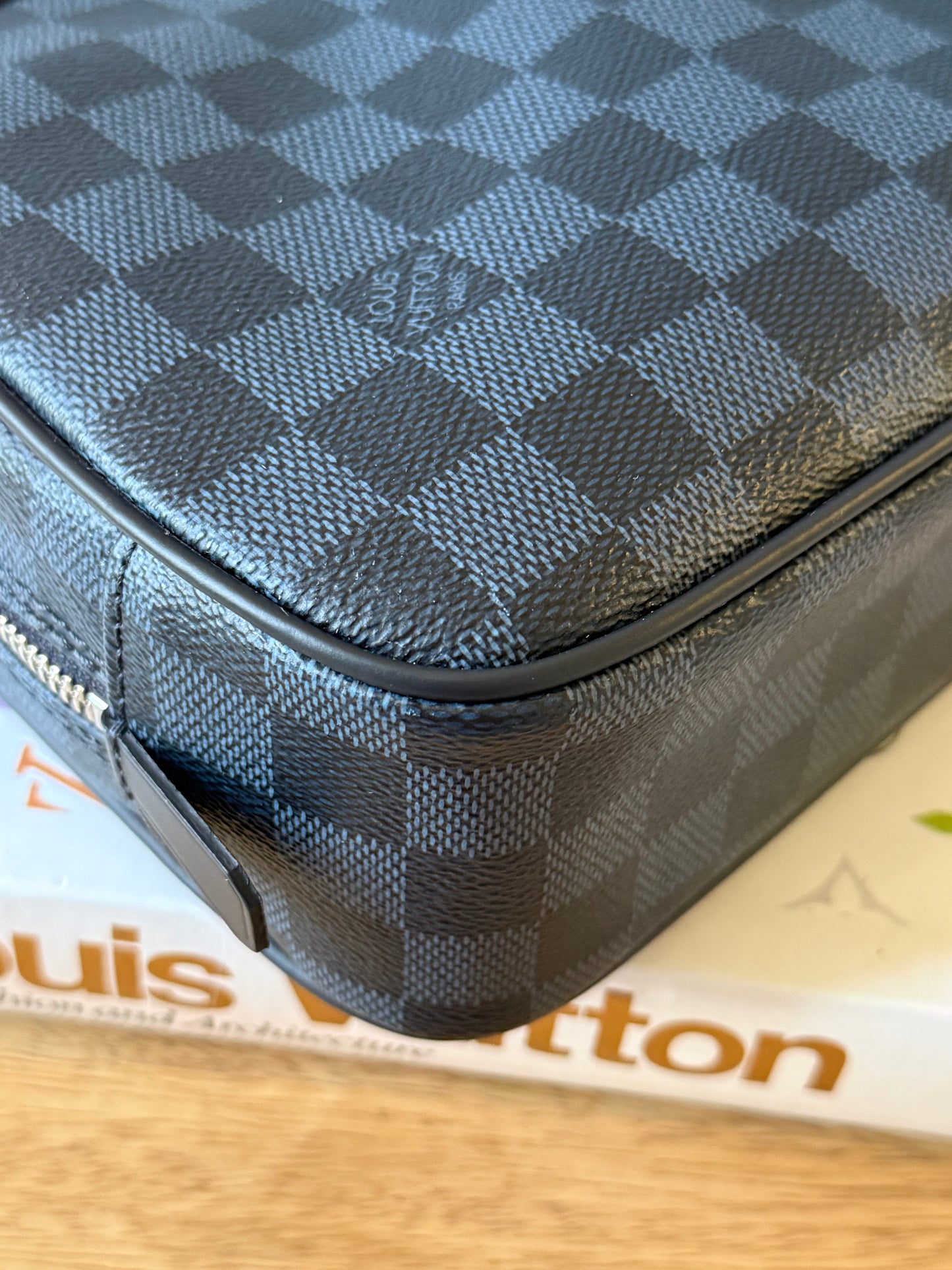 LV Toile GM Graphite Colbalt