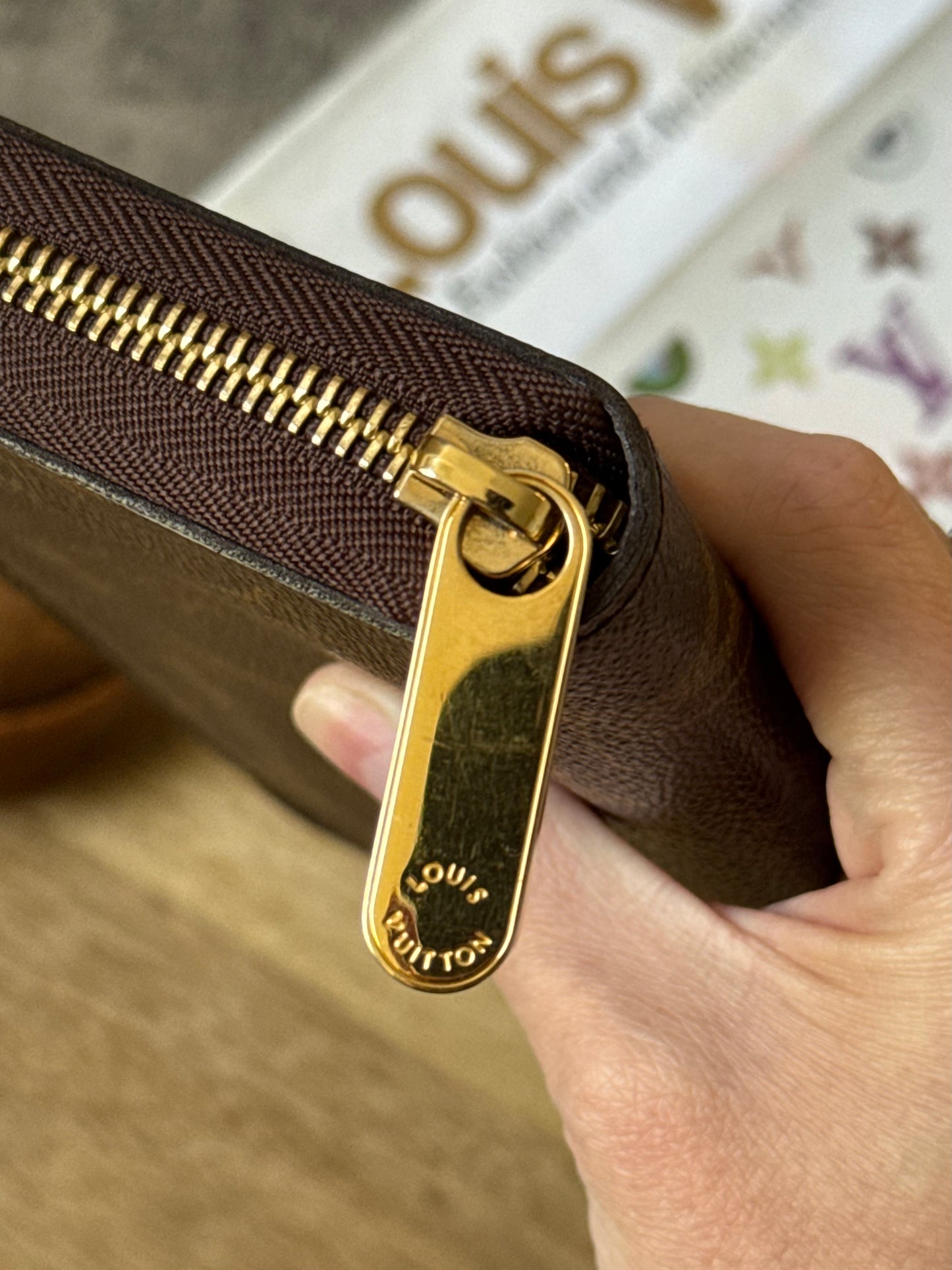 LV Zippy Organizer Monogram