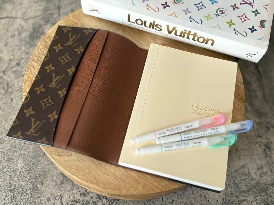 LV Couv Carnet Notebook Cover