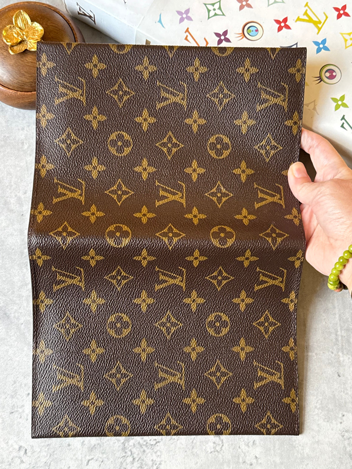 LV Couv Carnet Notebook Cover