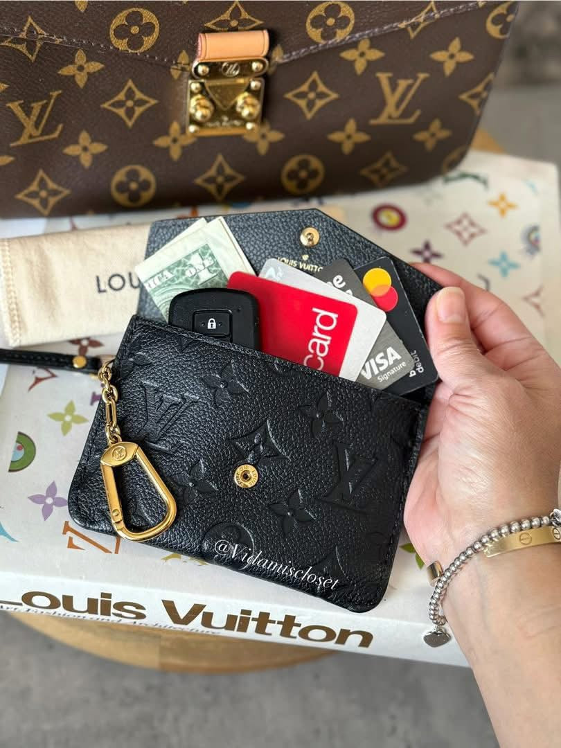LV Empreinte Key Pouch Noir