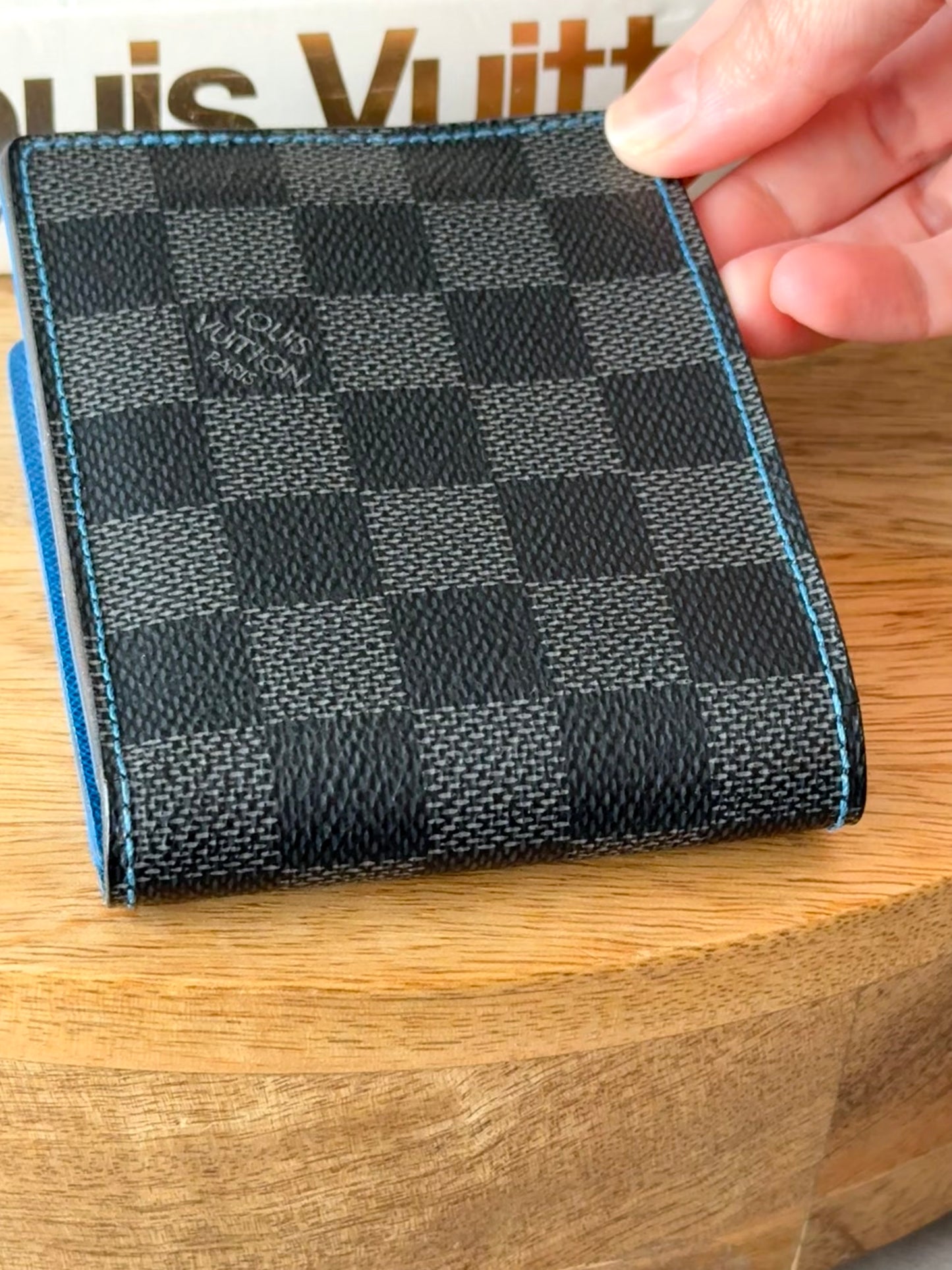 LV Slender Wallet Damier Graphite