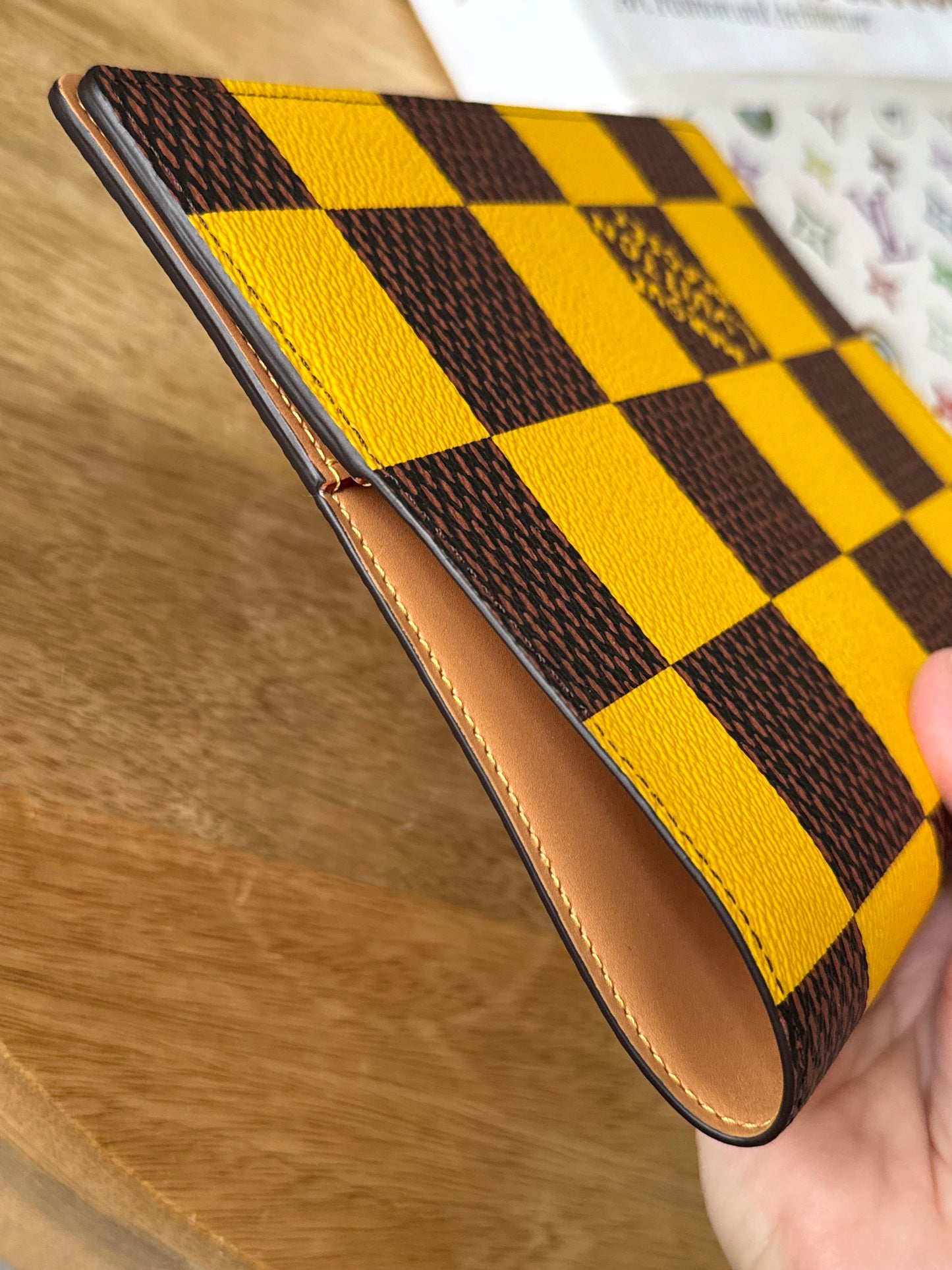LV Damier Pop Notebook cover