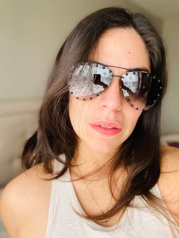 LV The Party Black Metal Sunglasses
