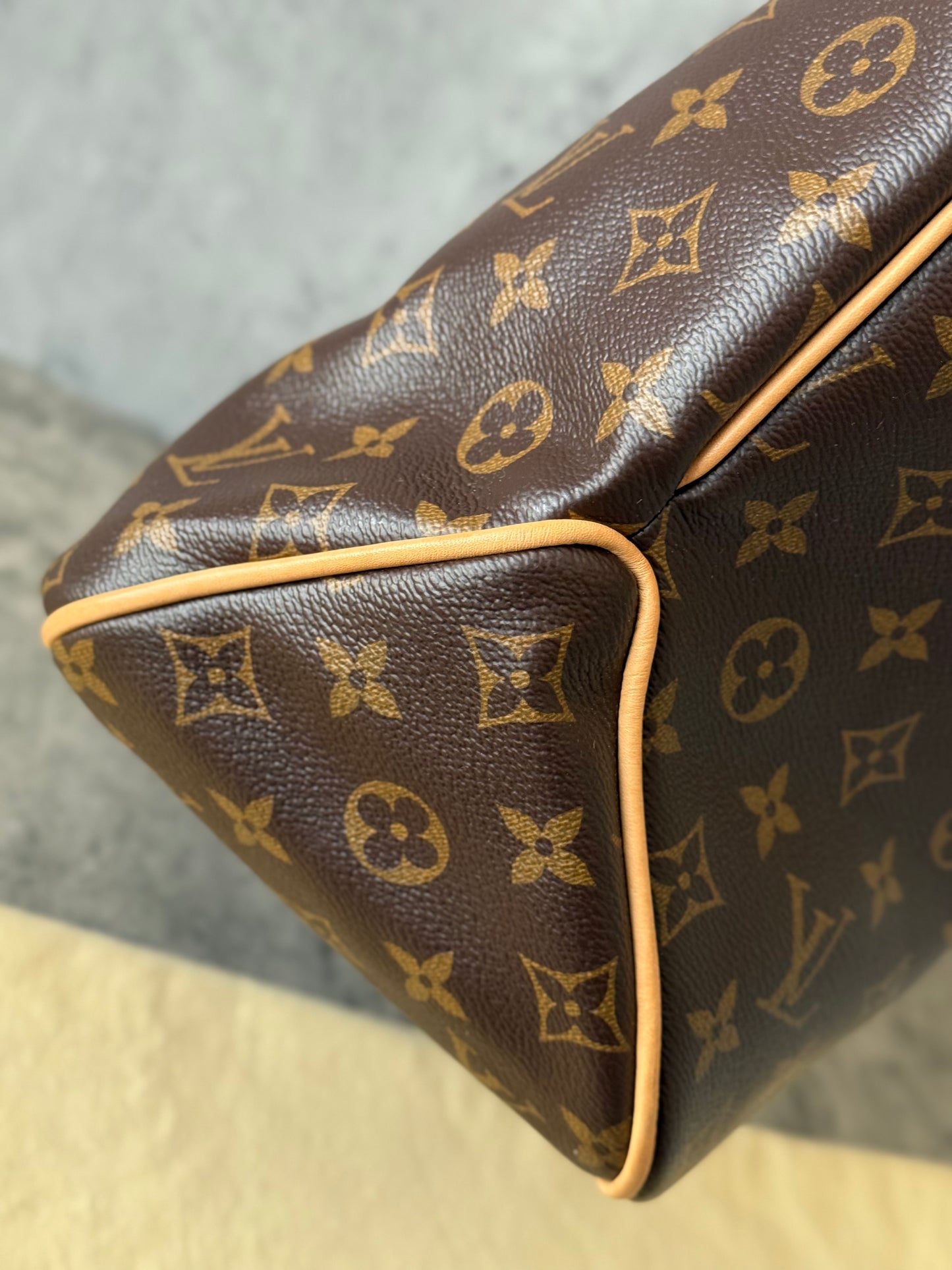 LV Delightful MM Beige