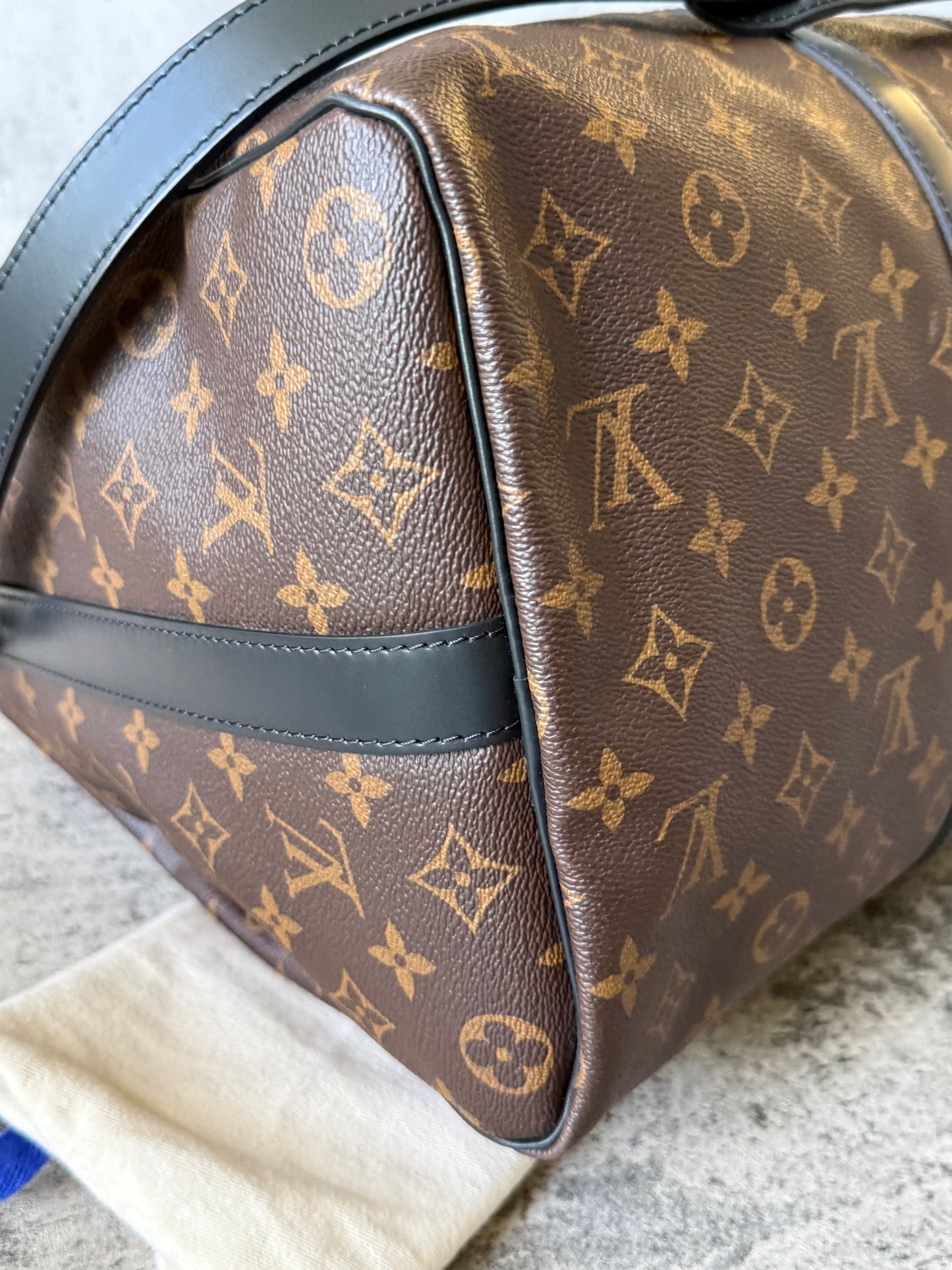 Louis Vuitton Keepall Bandouliere 45 Macassar