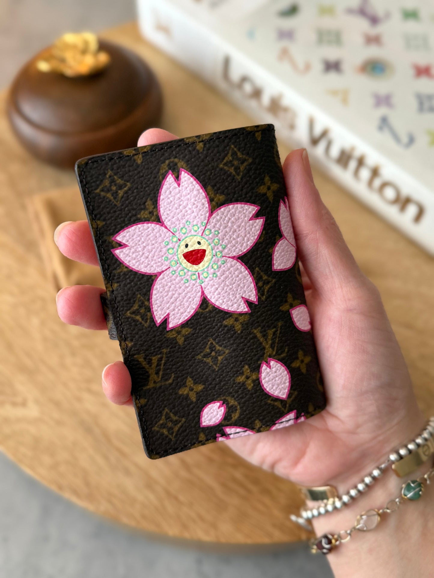 LV Mini Agenda Murakami Cherry Blossom