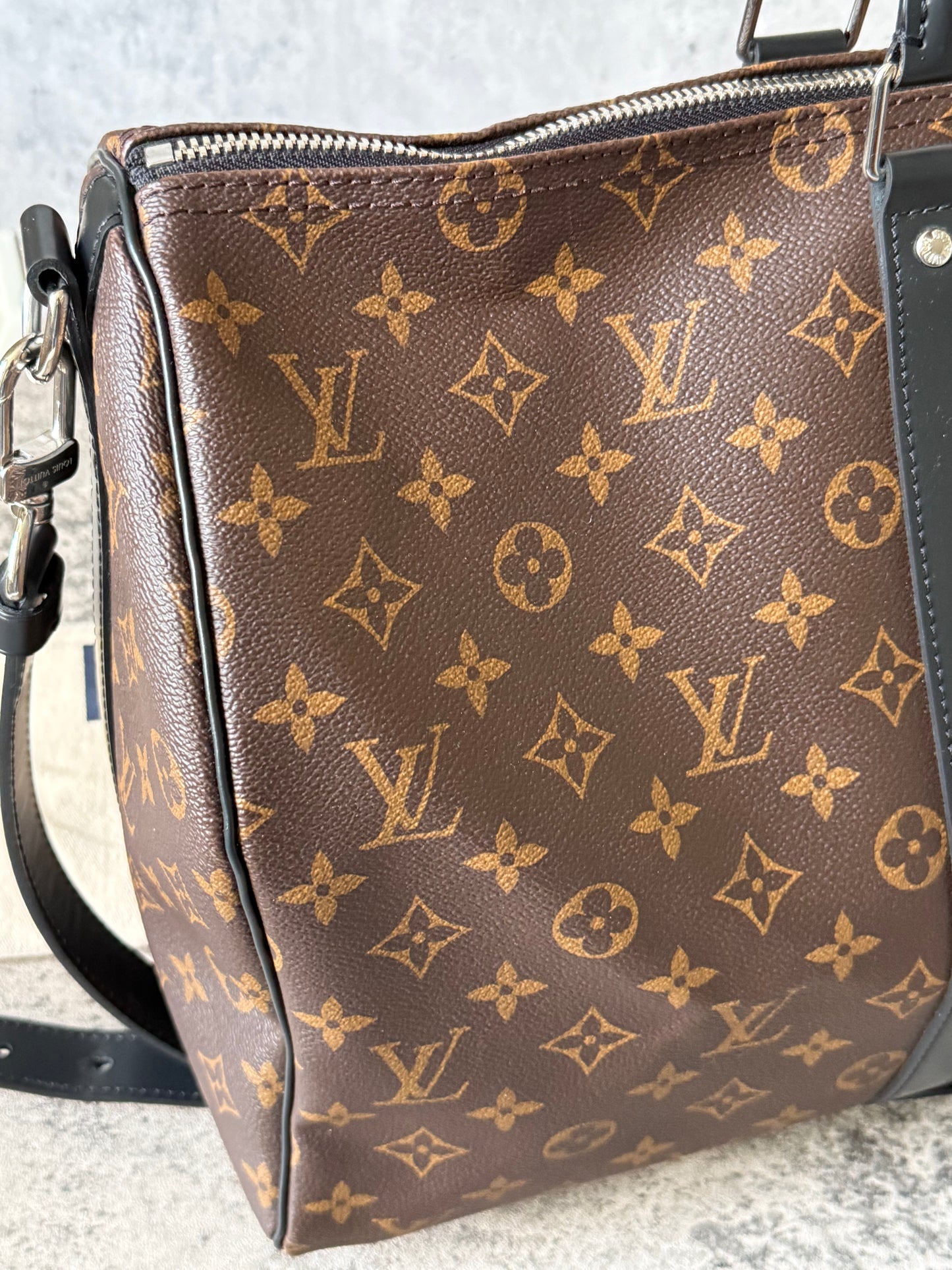 Louis Vuitton Keepall Bandouliere 45 Macassar