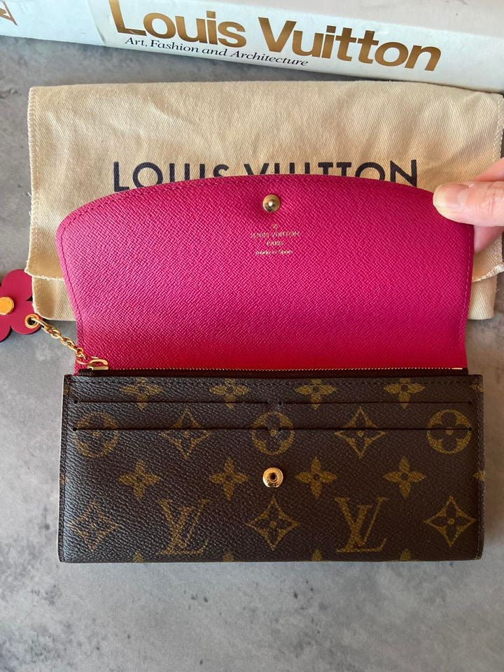 LV Emilie Wallet Bloom Flower