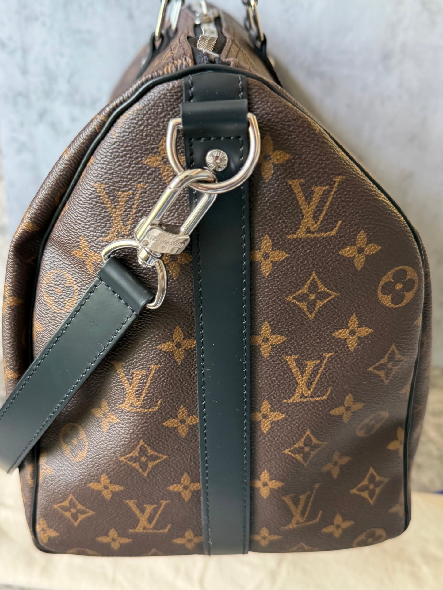 Louis Vuitton Keepall Bandouliere 45 Macassar