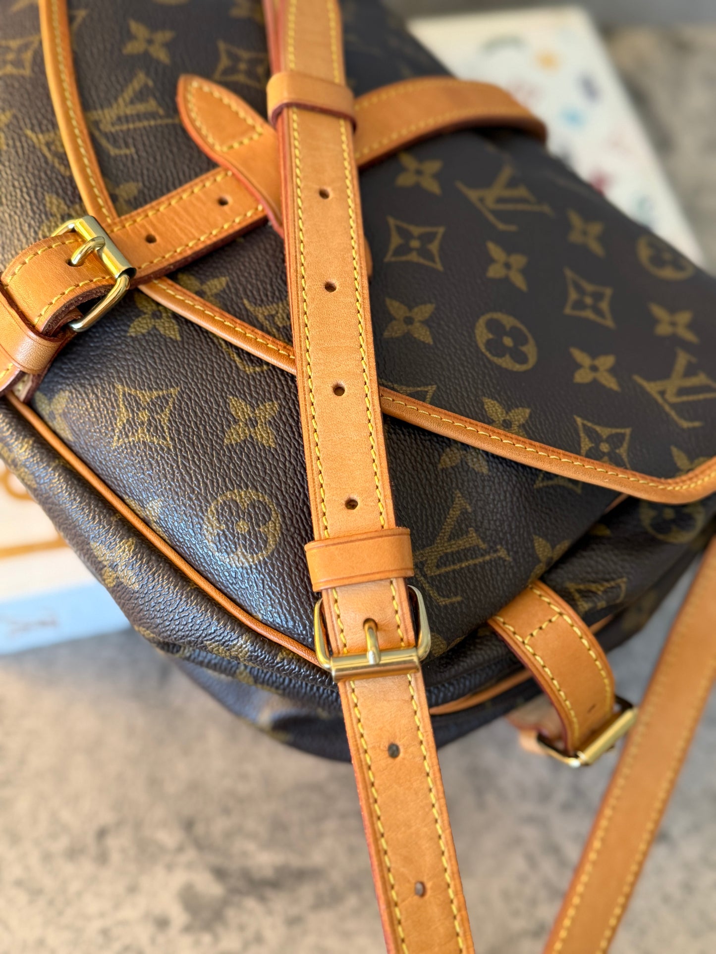 LV Saumur 30 crossbody