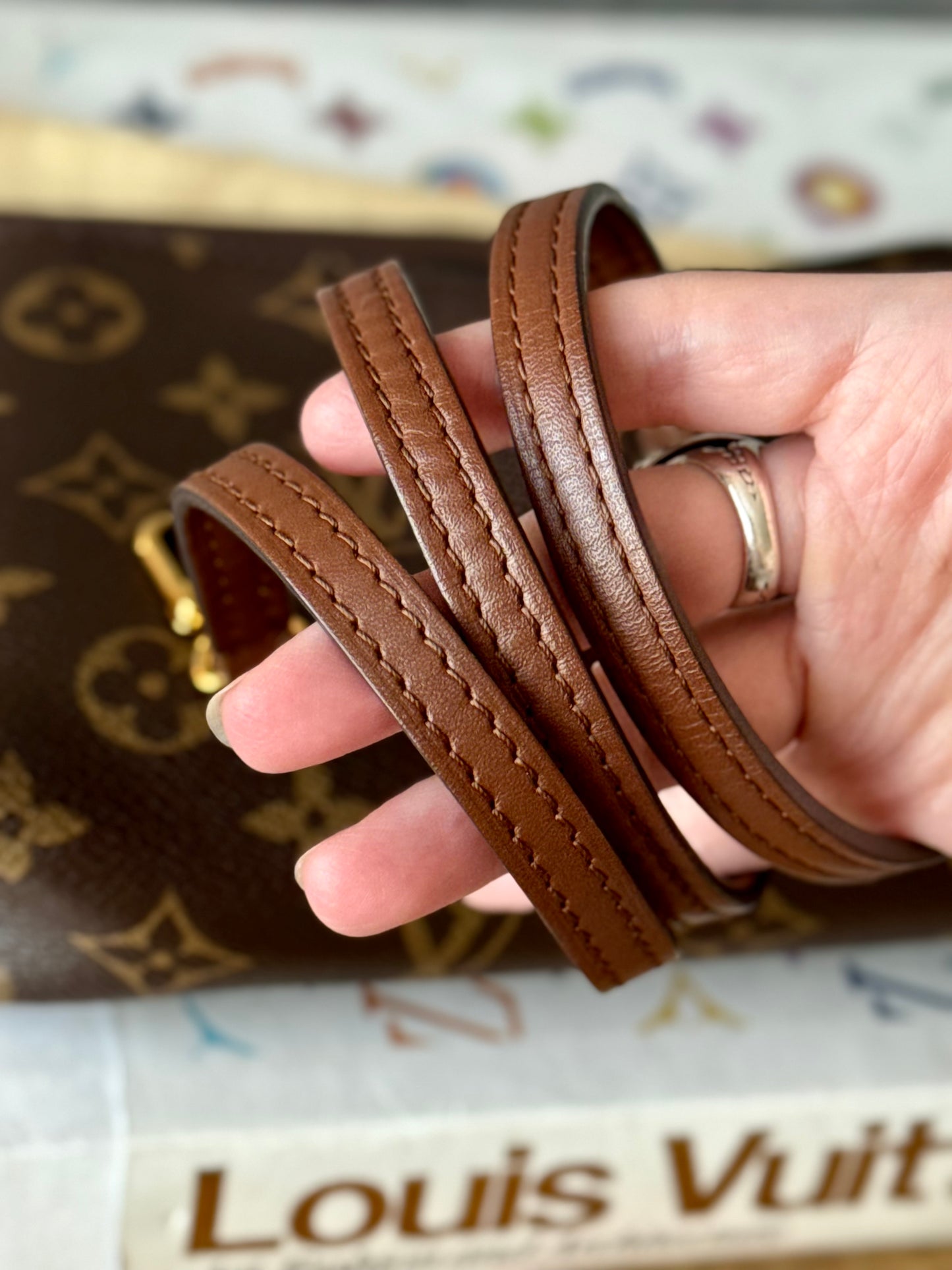 LV Pallas clutch crossbody noir