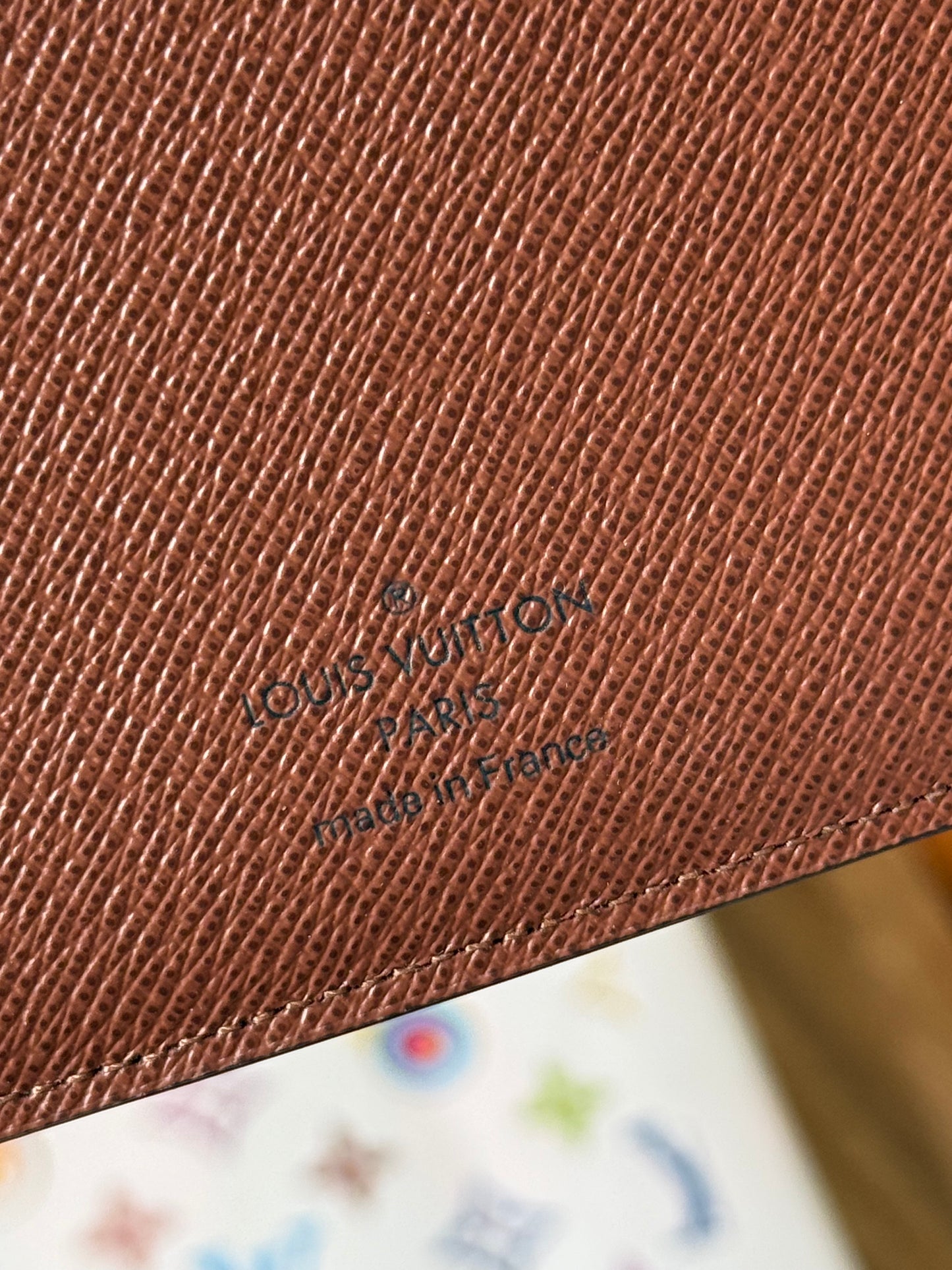 LV Desk Agenda Monogram