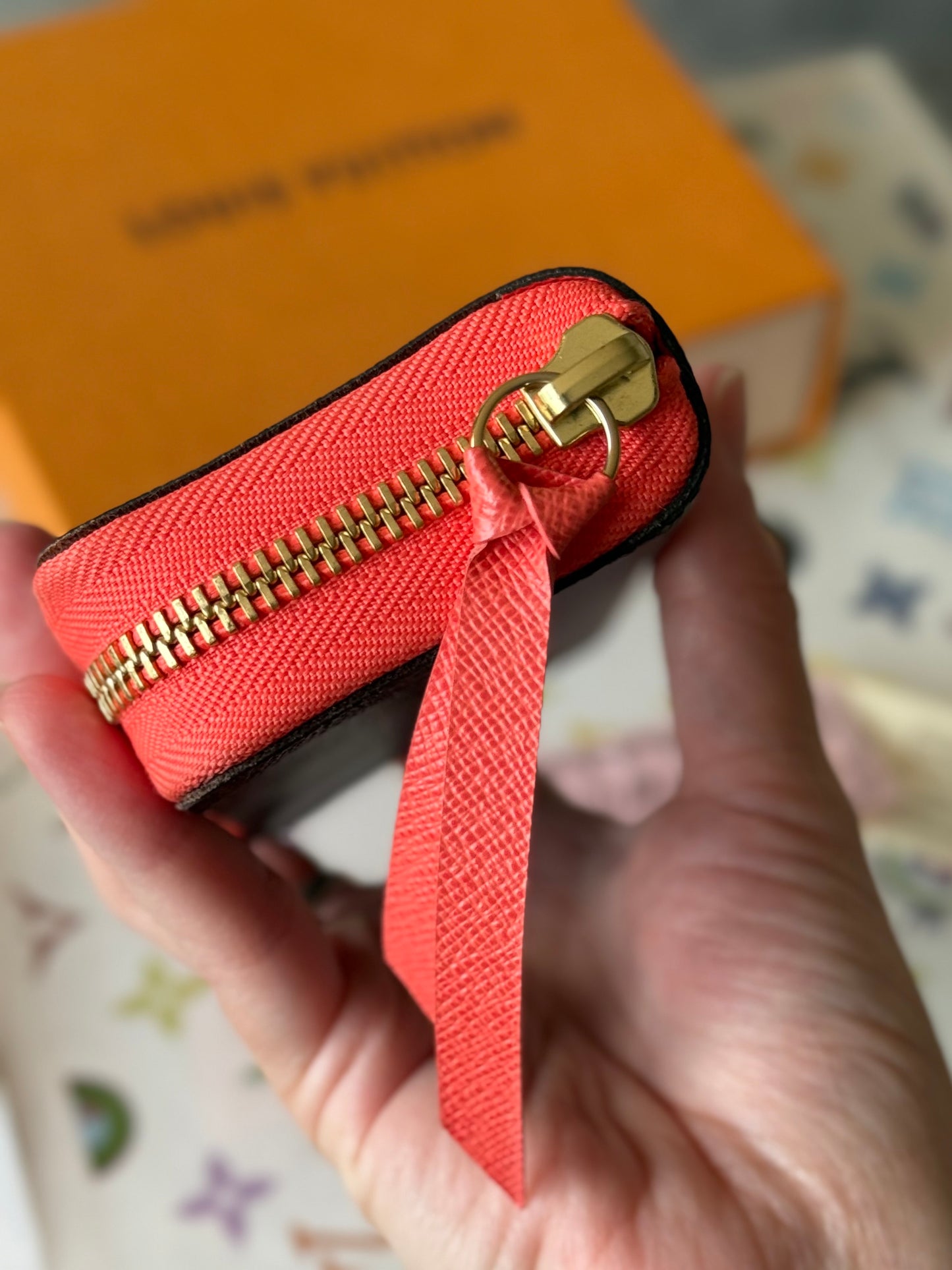LV Multicartes Poppy Card holder