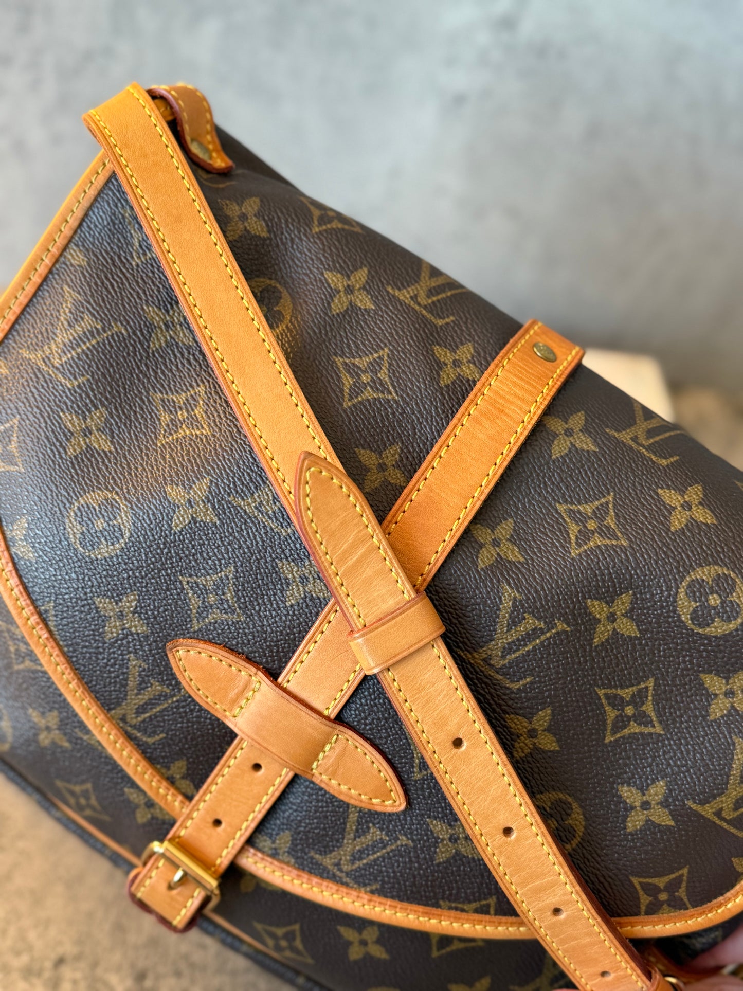 LV Saumur 30 crossbody