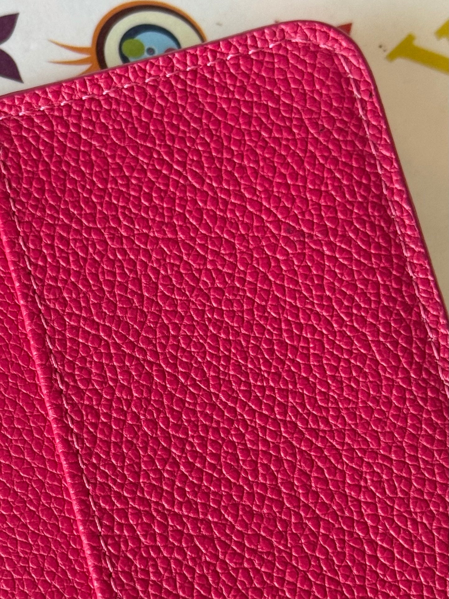 Clemence Notebook Cover Fuchsia
