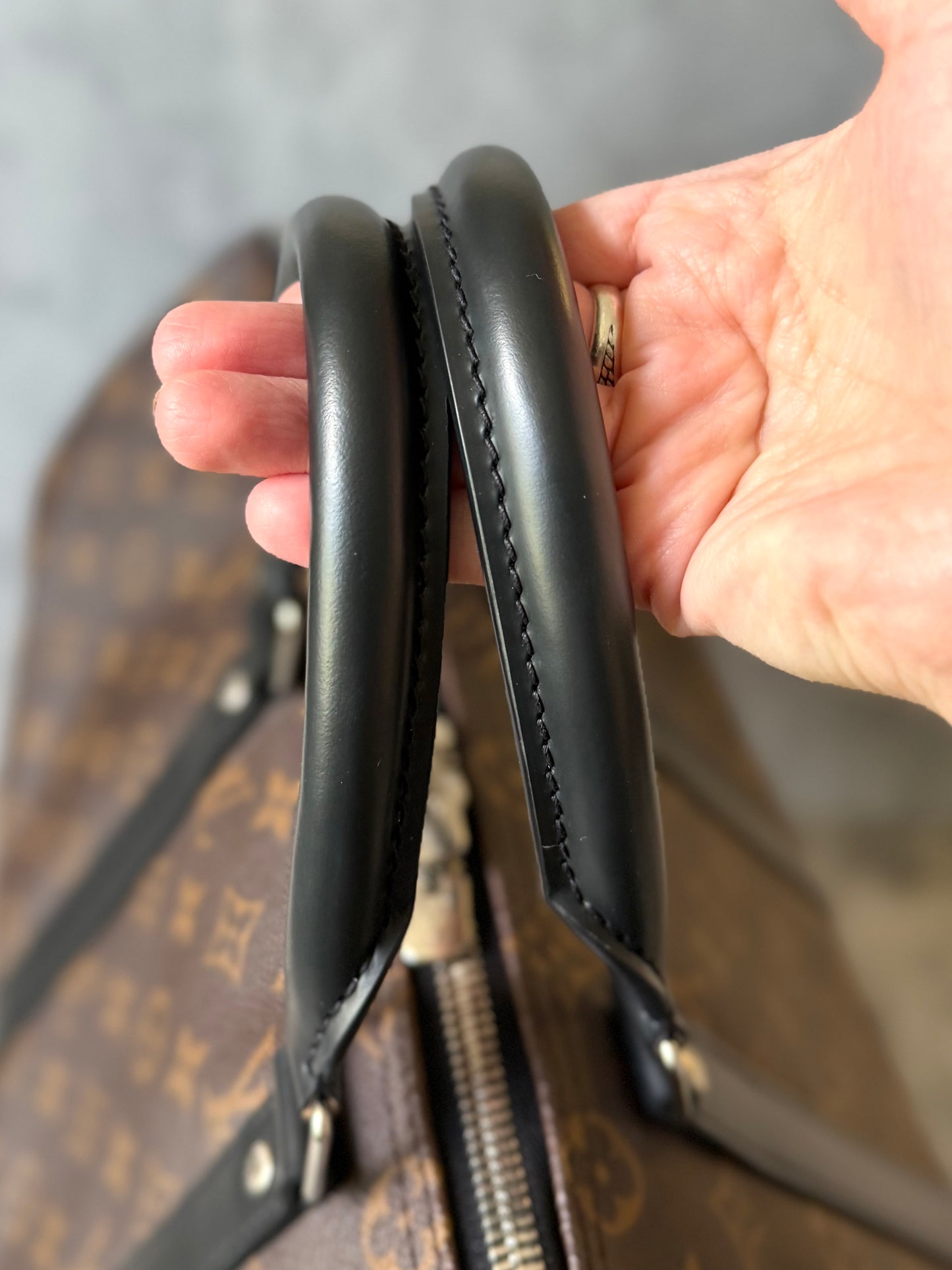 Louis Vuitton Keepall Bandouliere 45 Macassar