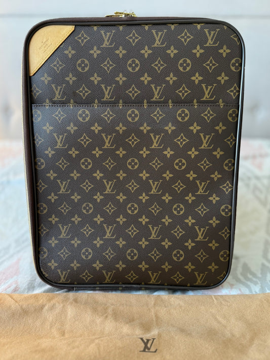 Authentic LV Pegase 45 Rolling Luggage