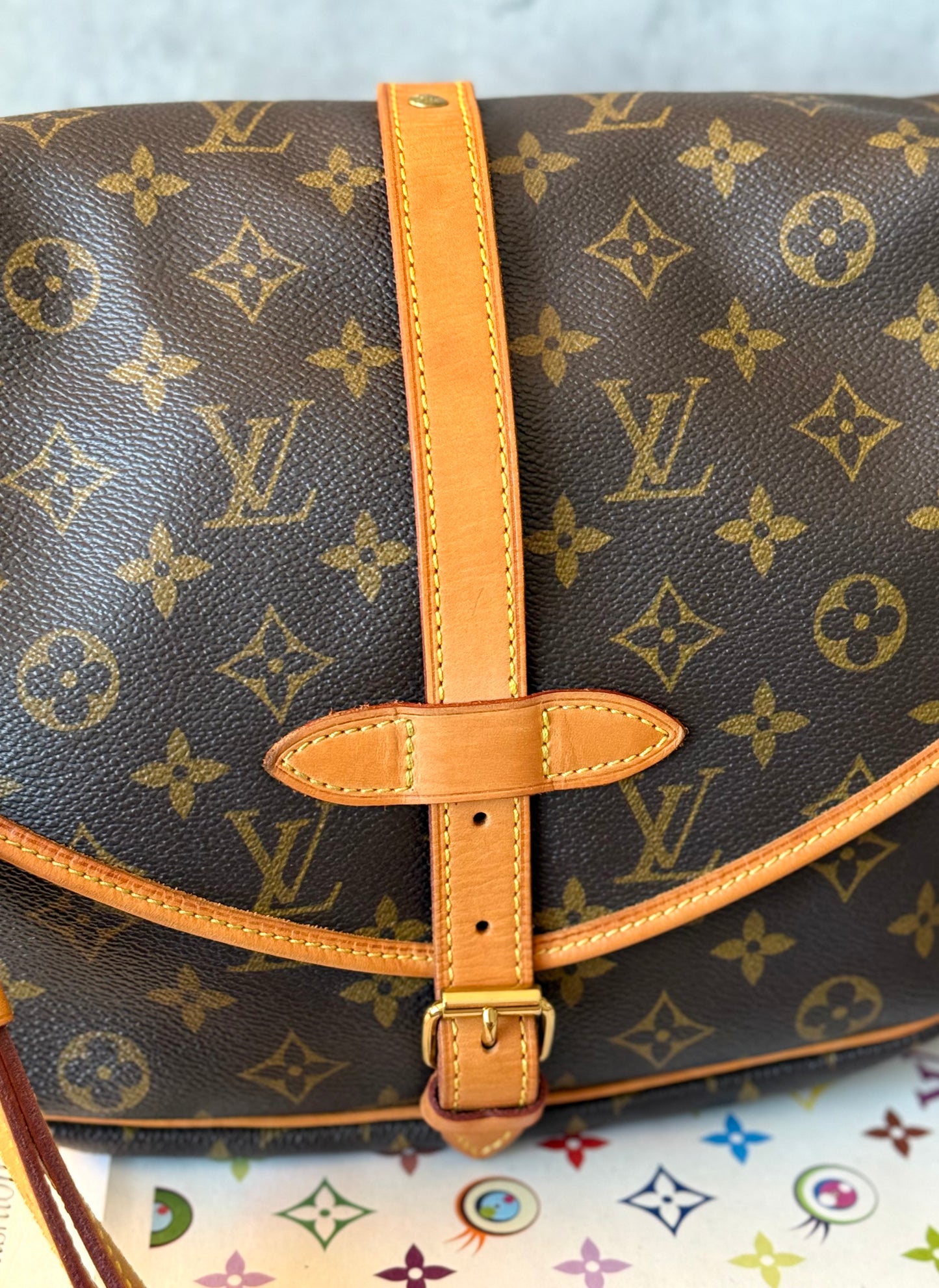 LV Saumur 30 crossbody