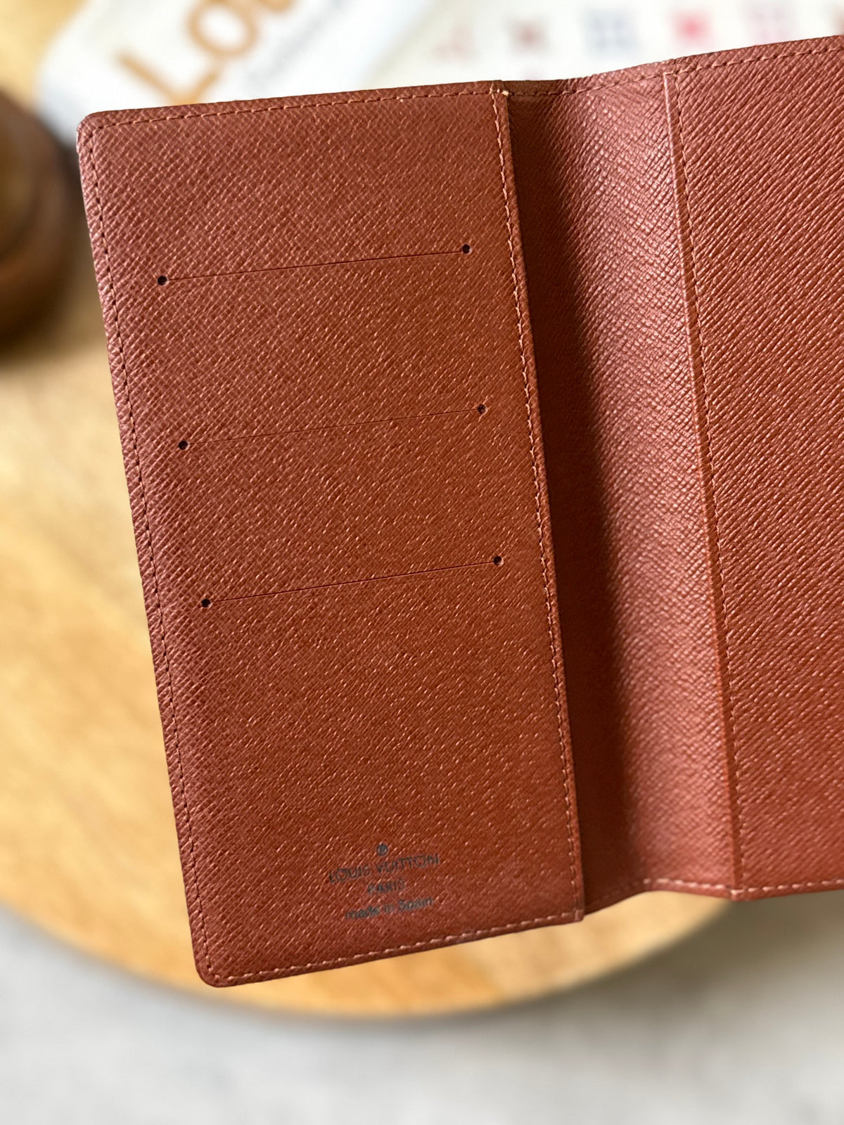 LV Pocket Agenda Monogram
