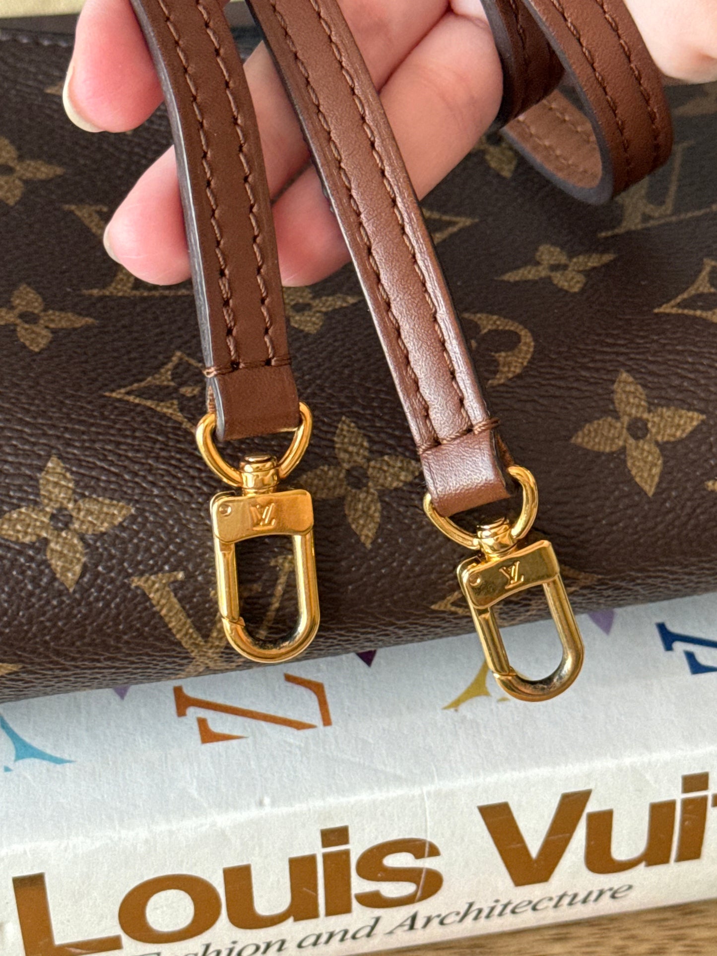 LV Pallas clutch crossbody noir
