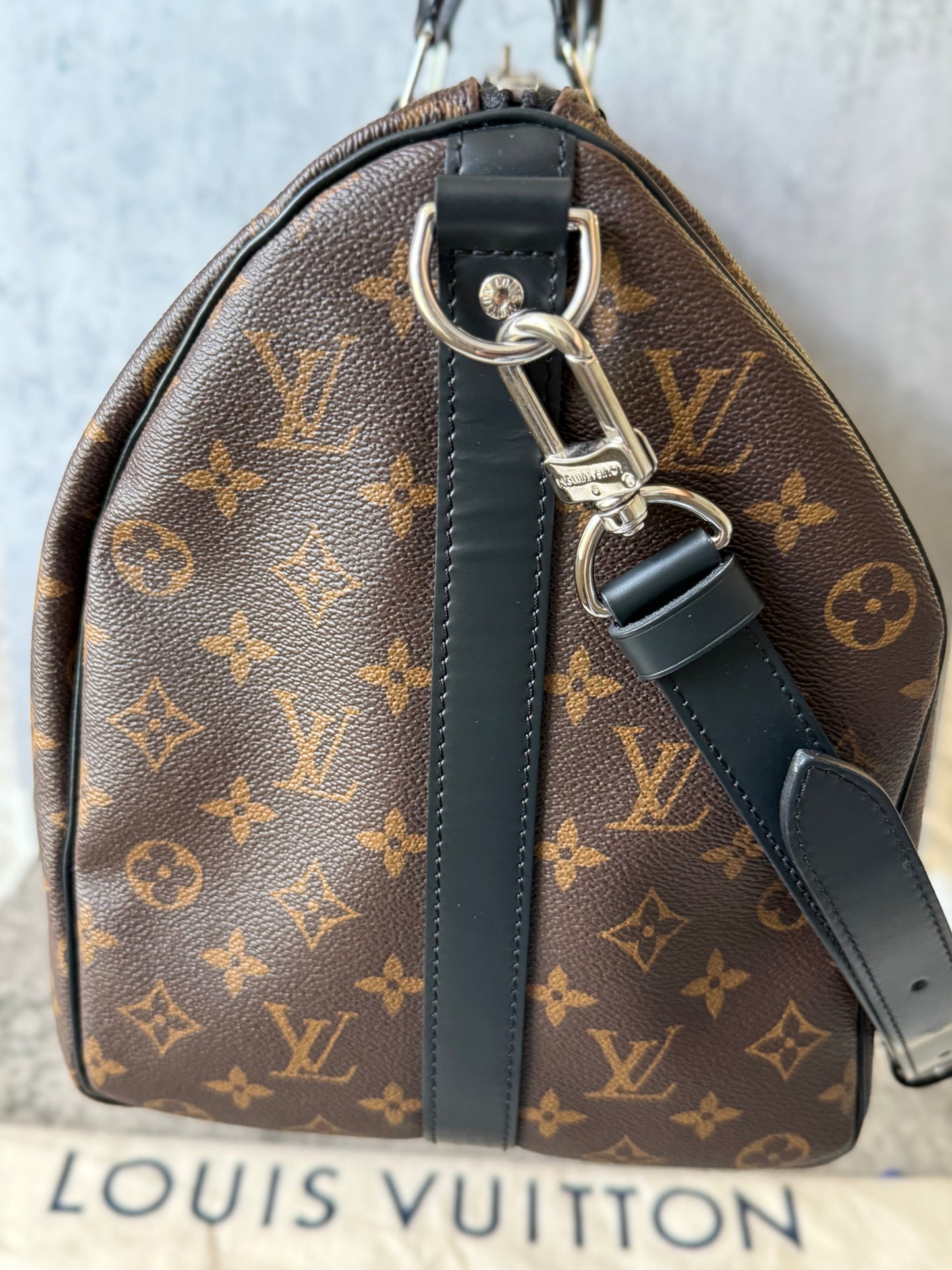 Louis Vuitton Keepall Bandouliere 45 Macassar