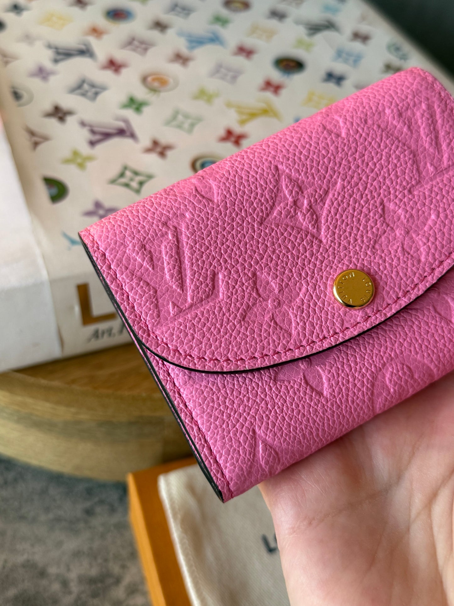 LV Rosalie Lollipop Pink