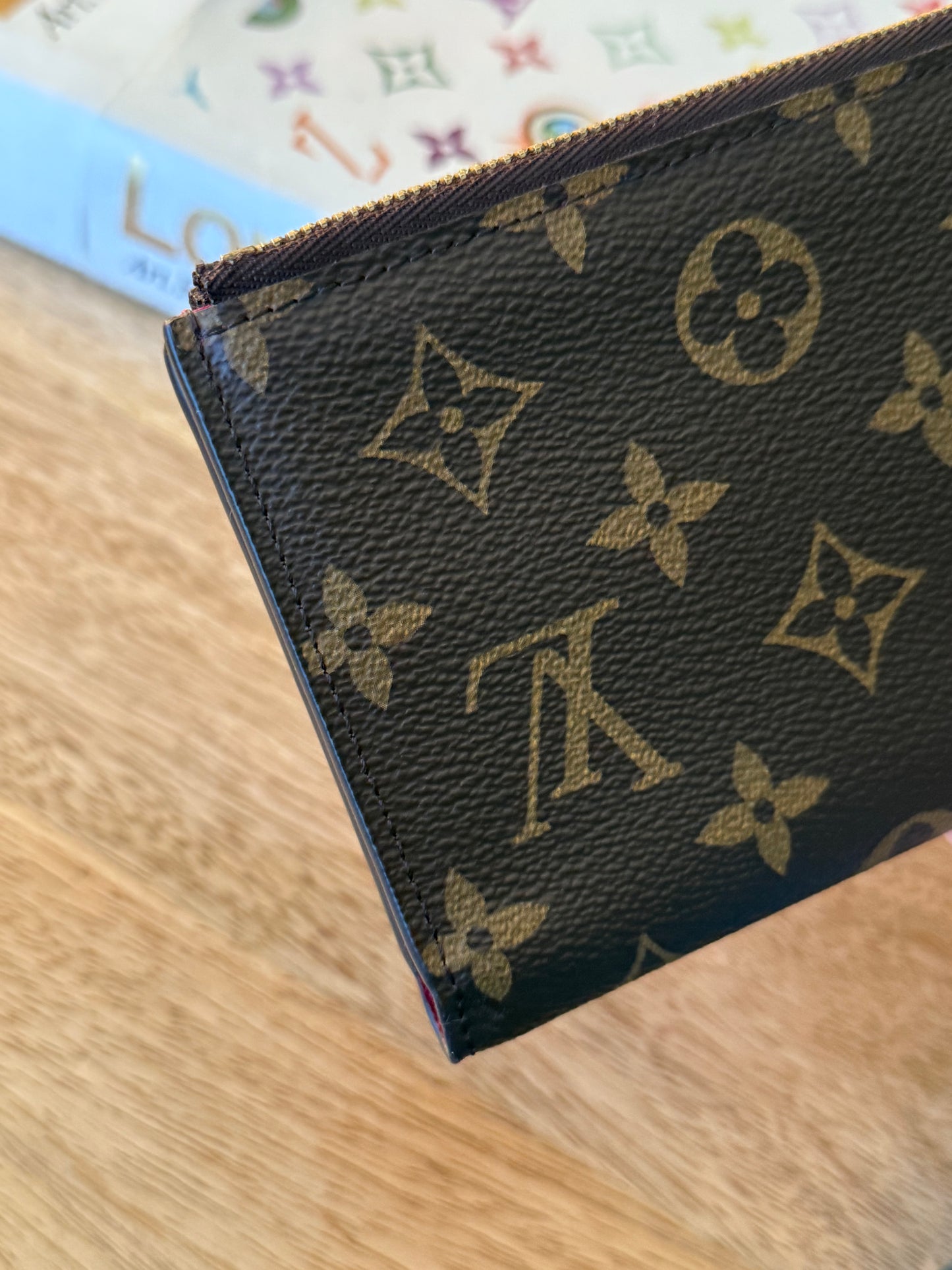 LV Adele Wallet in Fuchsia