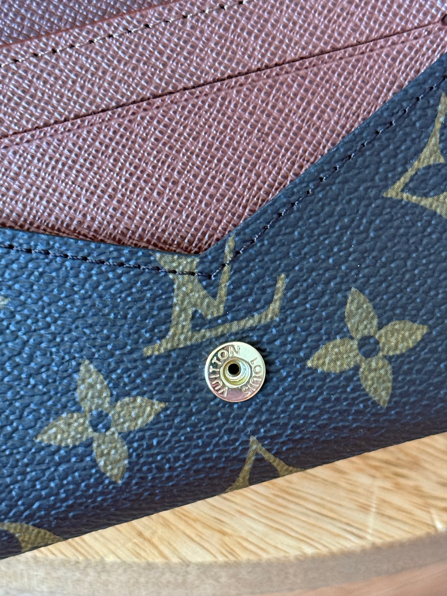 LV Envelope Business Card Holder