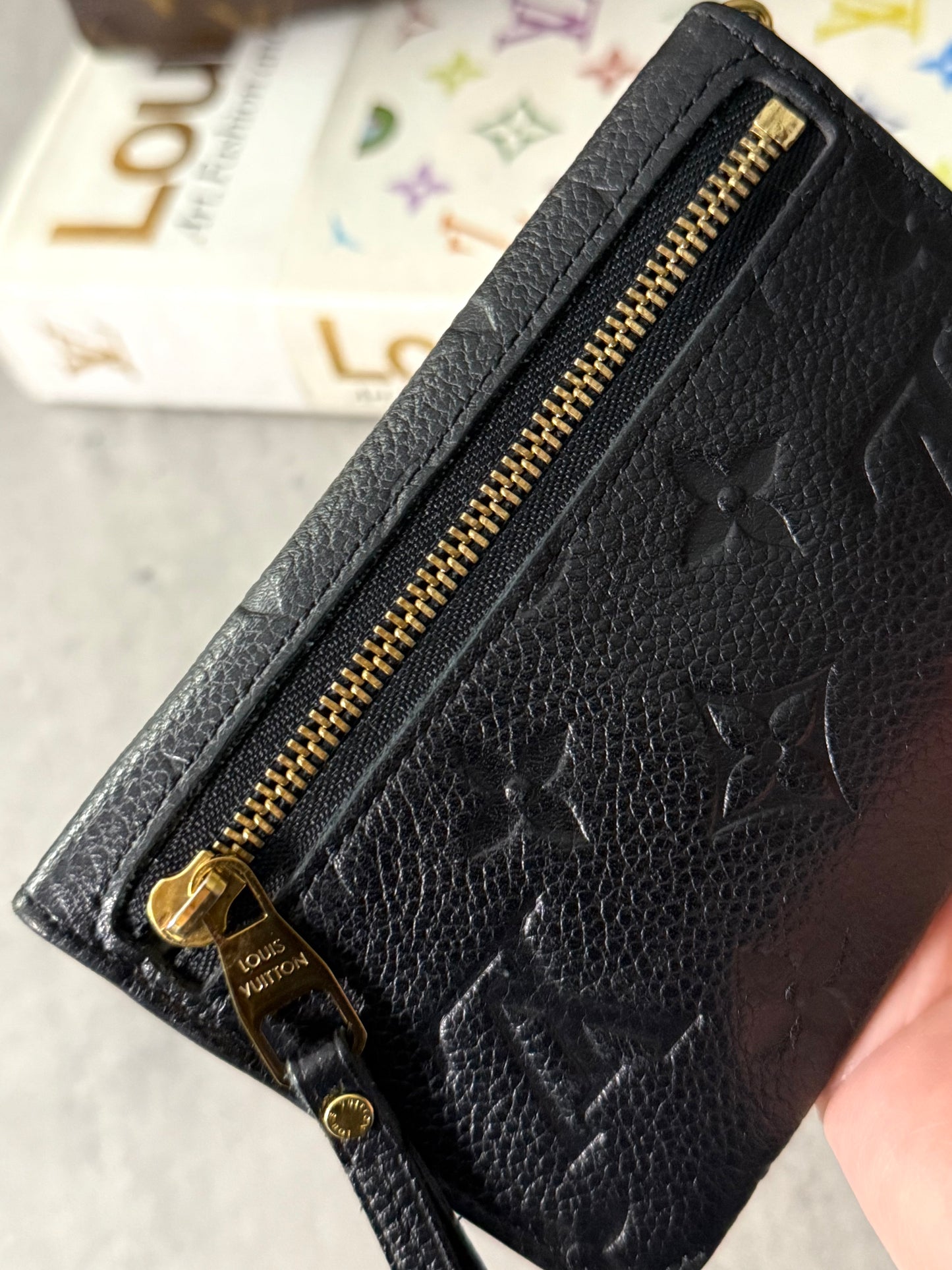 LV Empreinte Noir Key Pouch