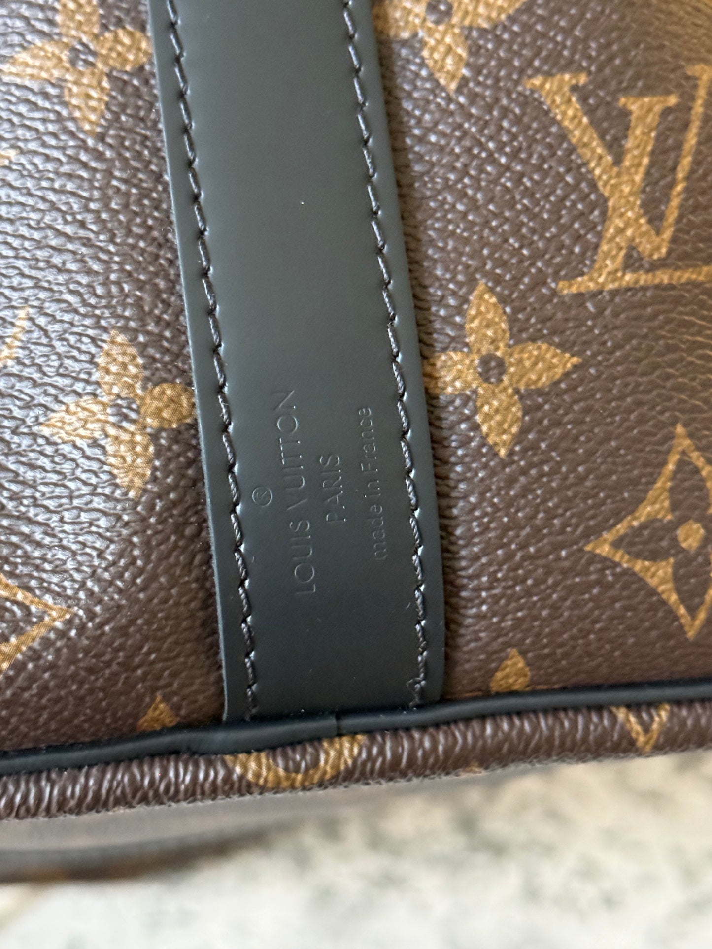 Louis Vuitton Keepall Bandouliere 45 Macassar
