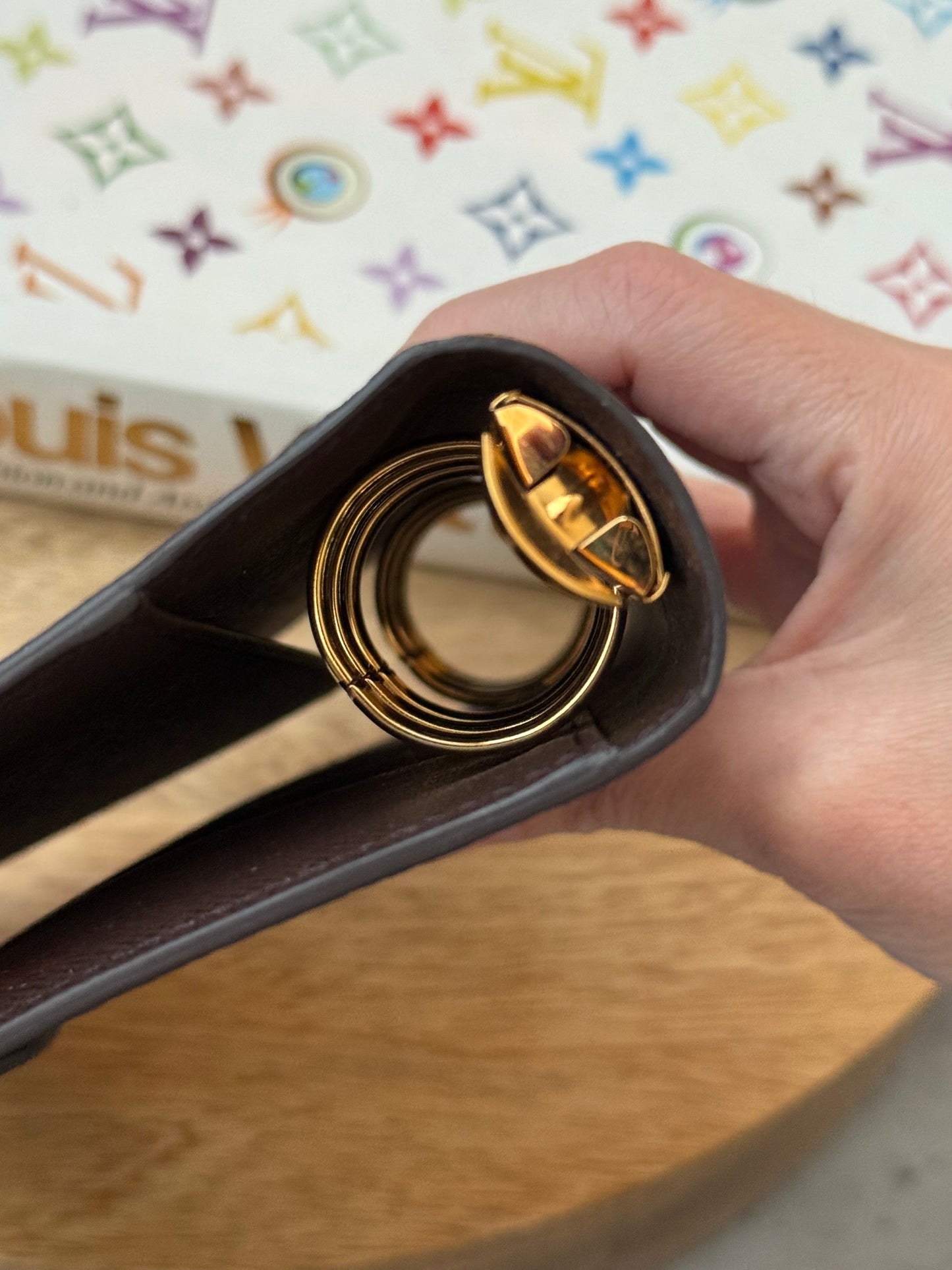 LV Agenda MM Damier Ebene