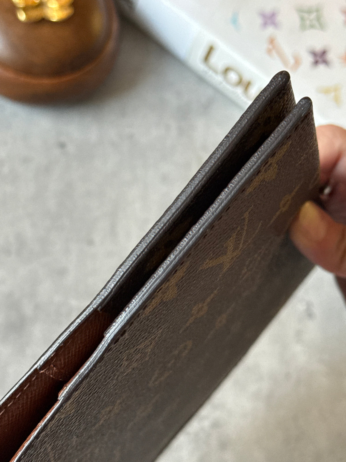 LV Couv Carnet Notebook Cover