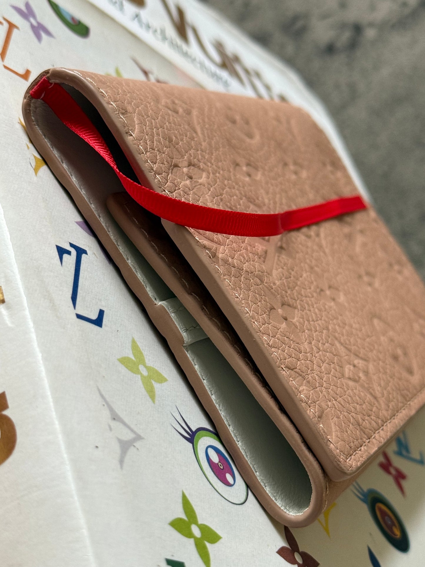 LV Empreinte Rose Notebook Cover Japan Ed.
