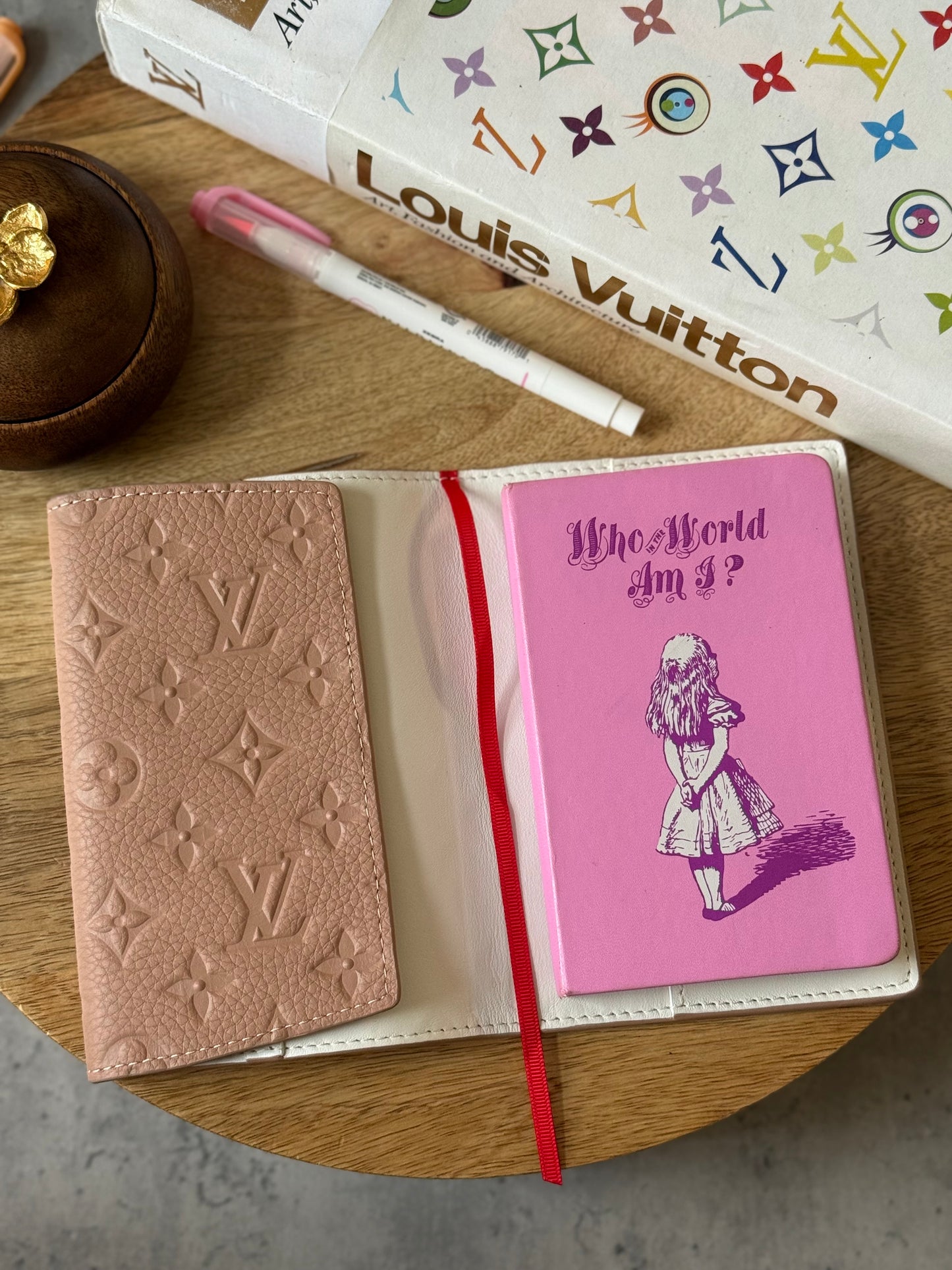 LV Empreinte Rose Notebook Cover Japan Ed.