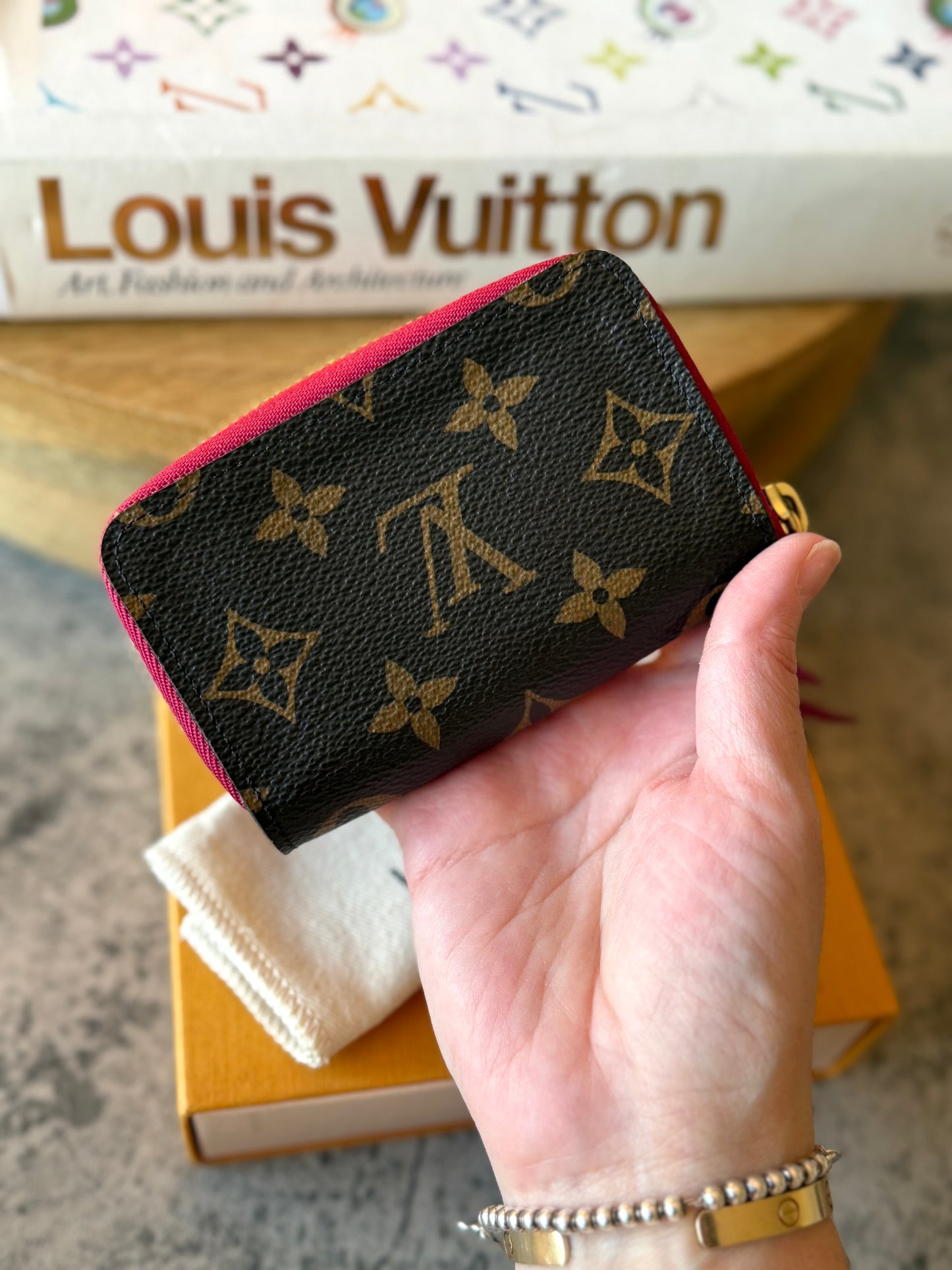 LV Multicarte in Fuchsia