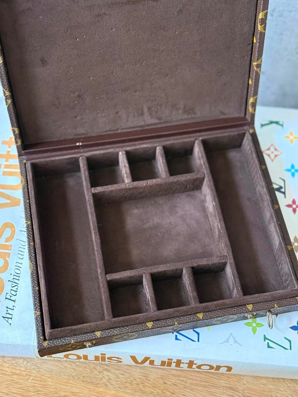 LV Bijoux Vintage Jewelry Case