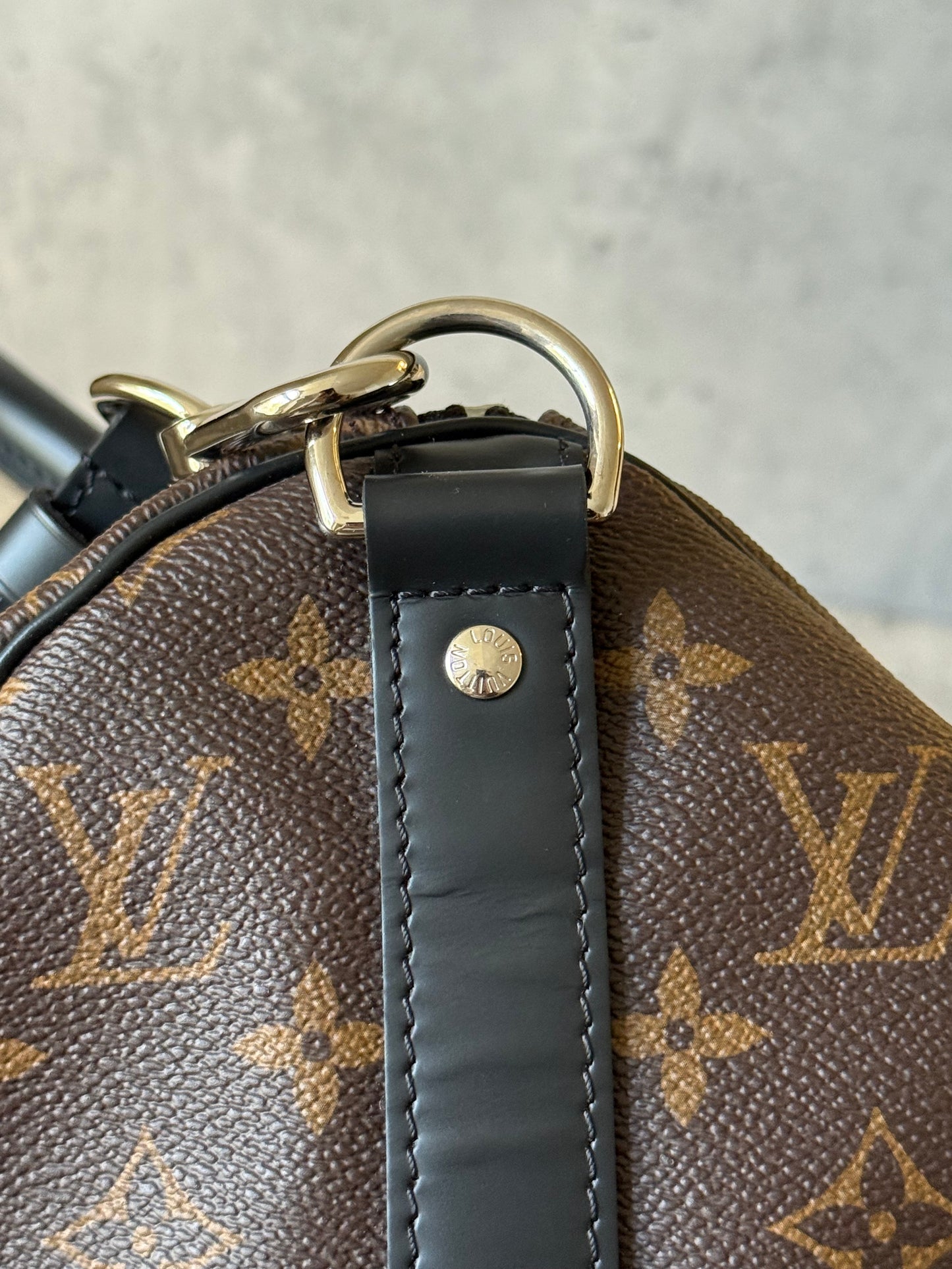 Louis Vuitton Keepall Bandouliere 45 Macassar