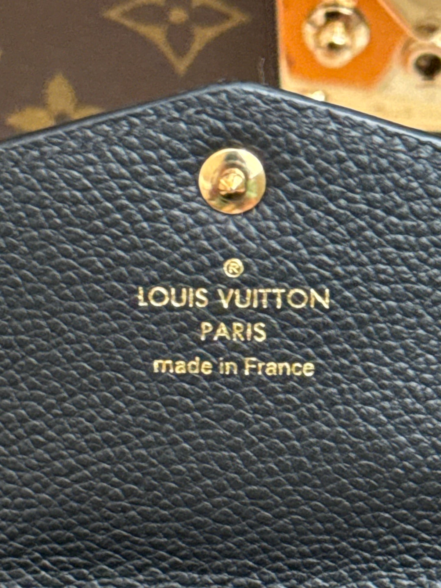 LV Empreinte Key Pouch Noir