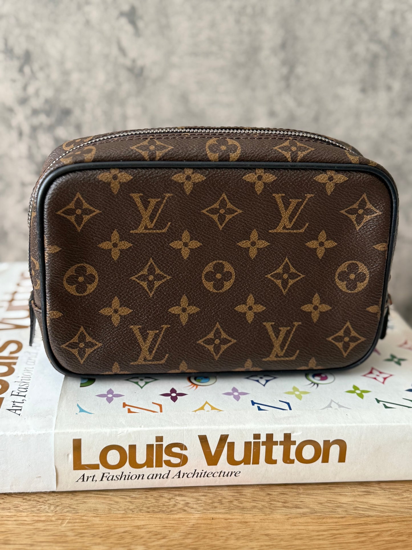 LV Macassar Toilet PM Pouch