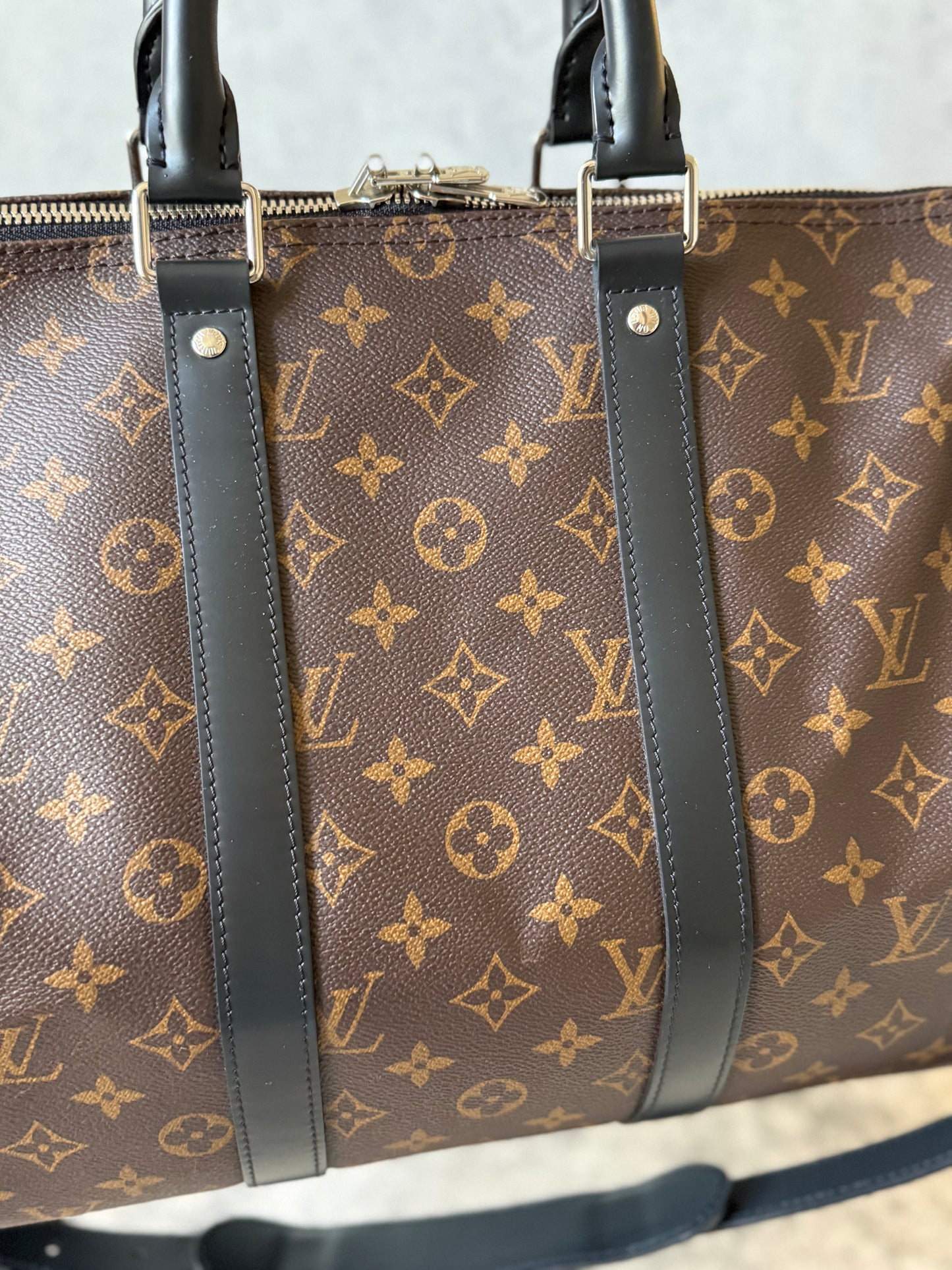 Louis Vuitton Keepall Bandouliere 45 Macassar