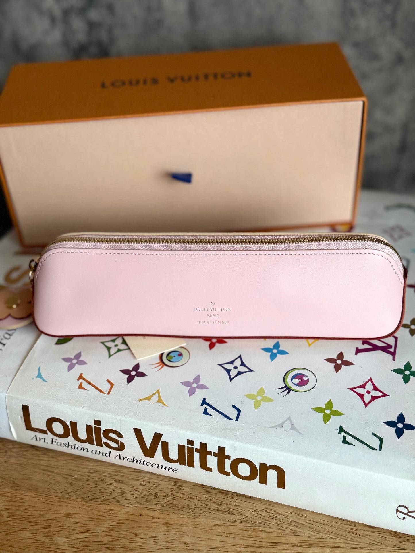 LV Elizabeth Pouch with flower charm