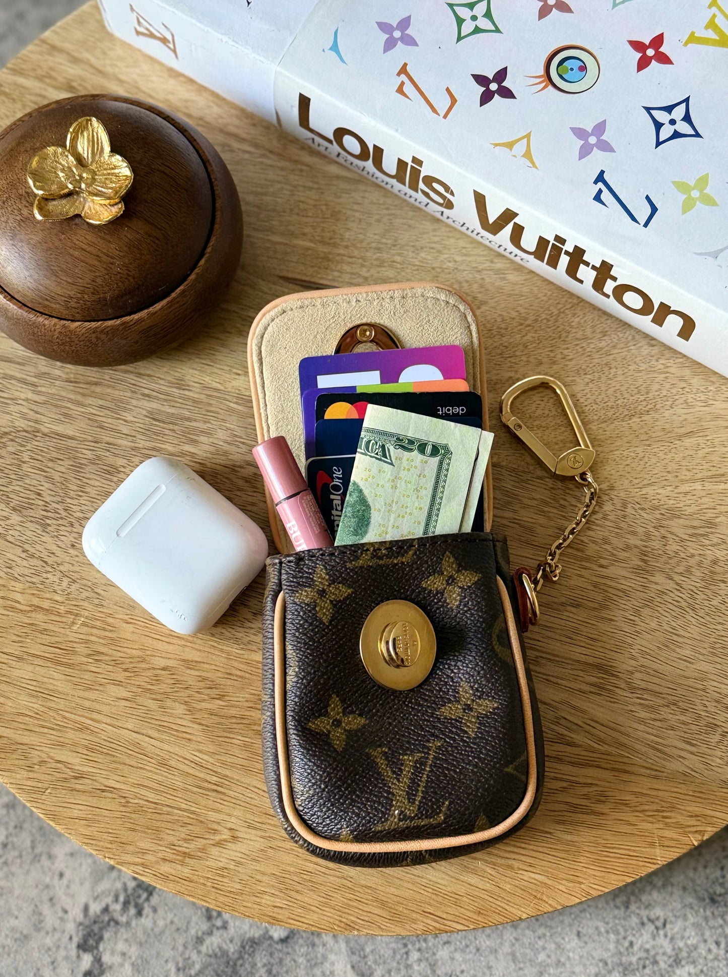 LV Tulum Pochette Key Holder Pouch