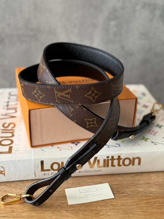 LV Bandouliere XL Black Strap