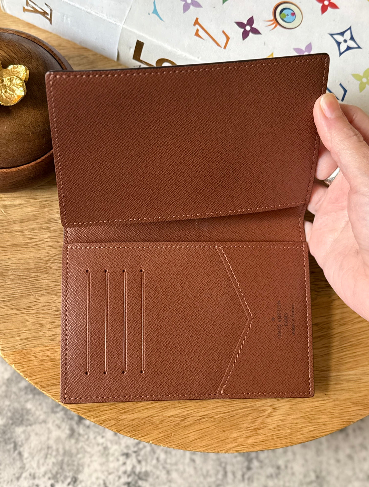 LV Passport Holder Monogram