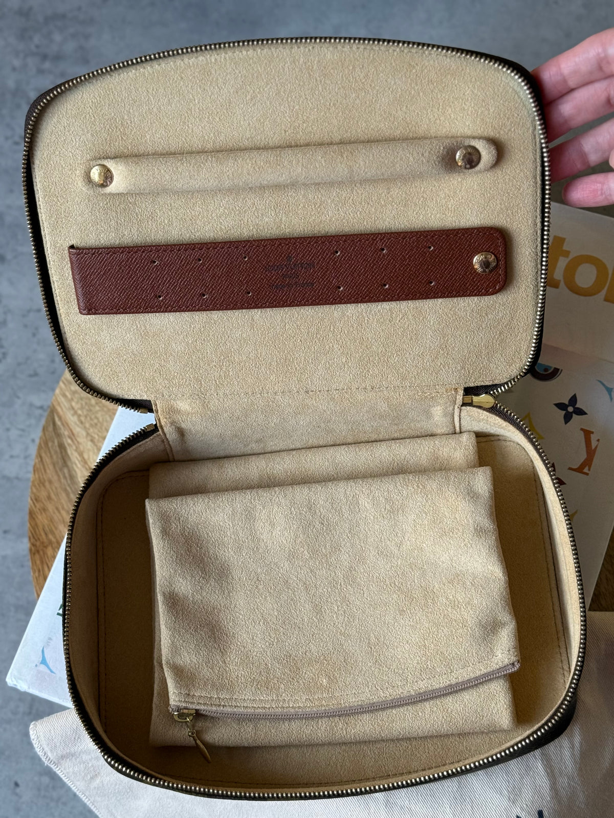 LV Monte Carlo GM Jewelry Case